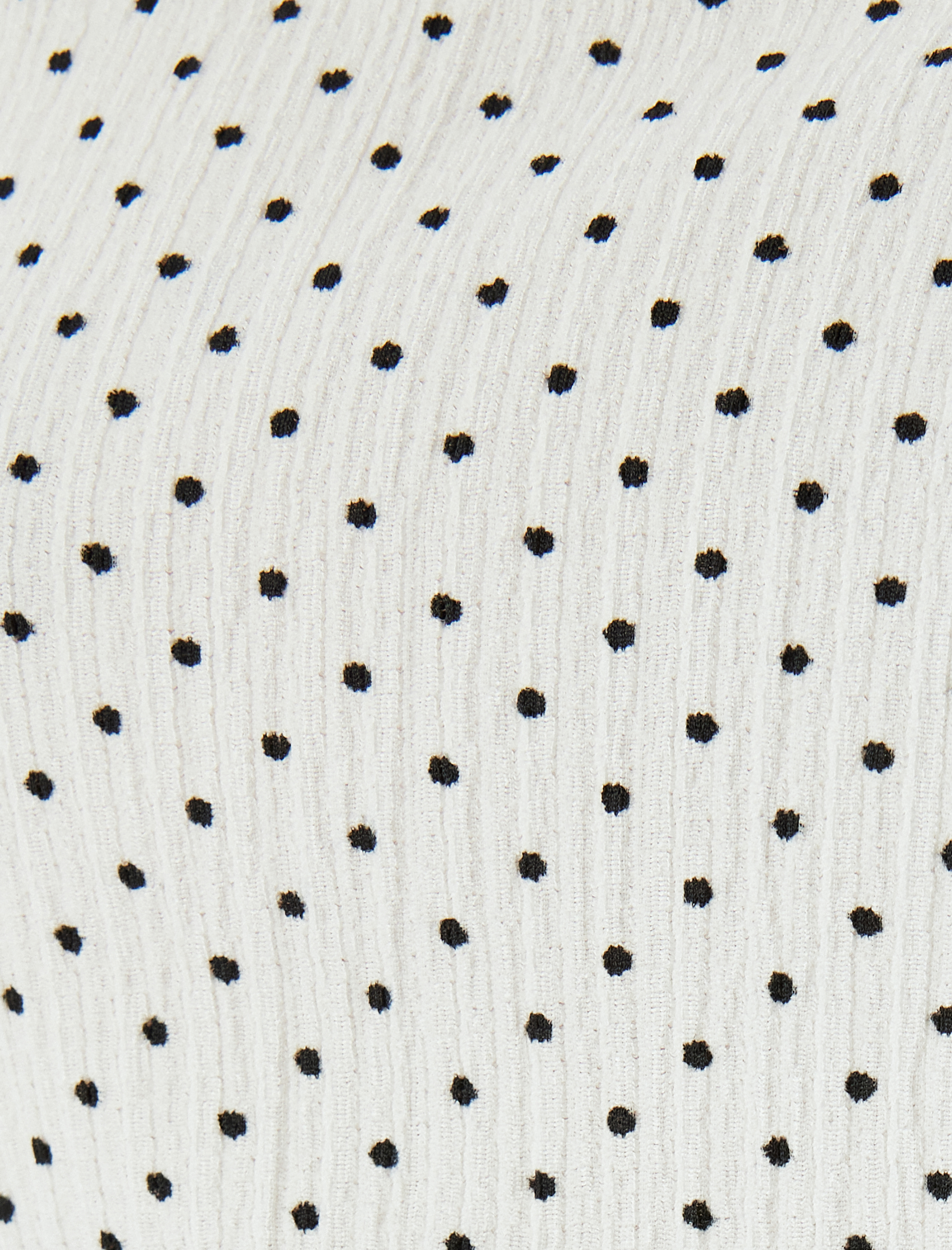   Crop Tişört Puantiyeli Gömlek Yaka Düğmeli Kısa Kollu Bürümcük