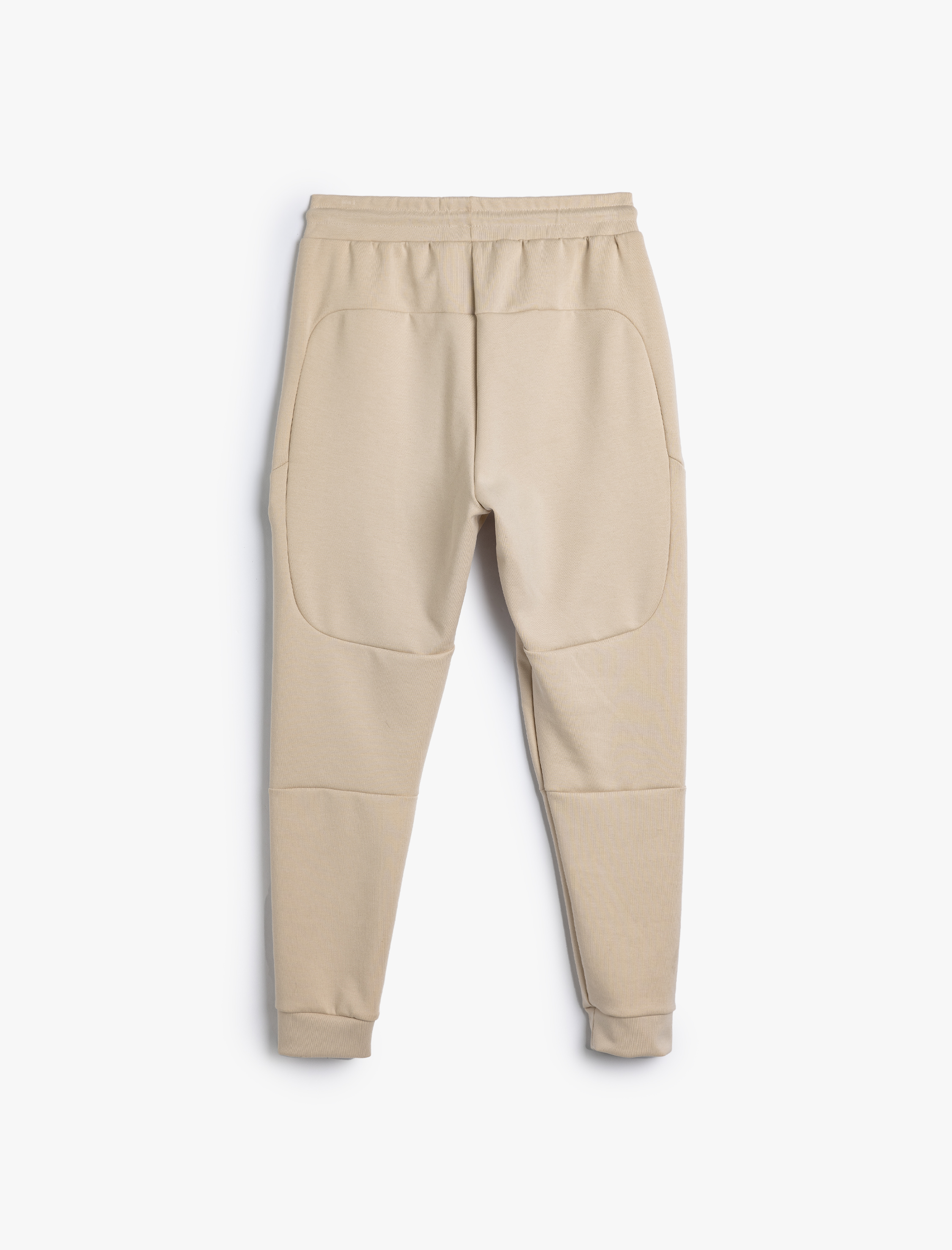   Spor Eşofman Altı Jogger Kalın Modal Kumaş Dikiş Detaylı Beli Bağcıklı Cepli