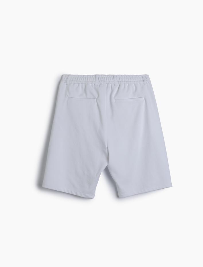  Chino Şort Kısa Cep Detaylı Pamuk Karışımlı