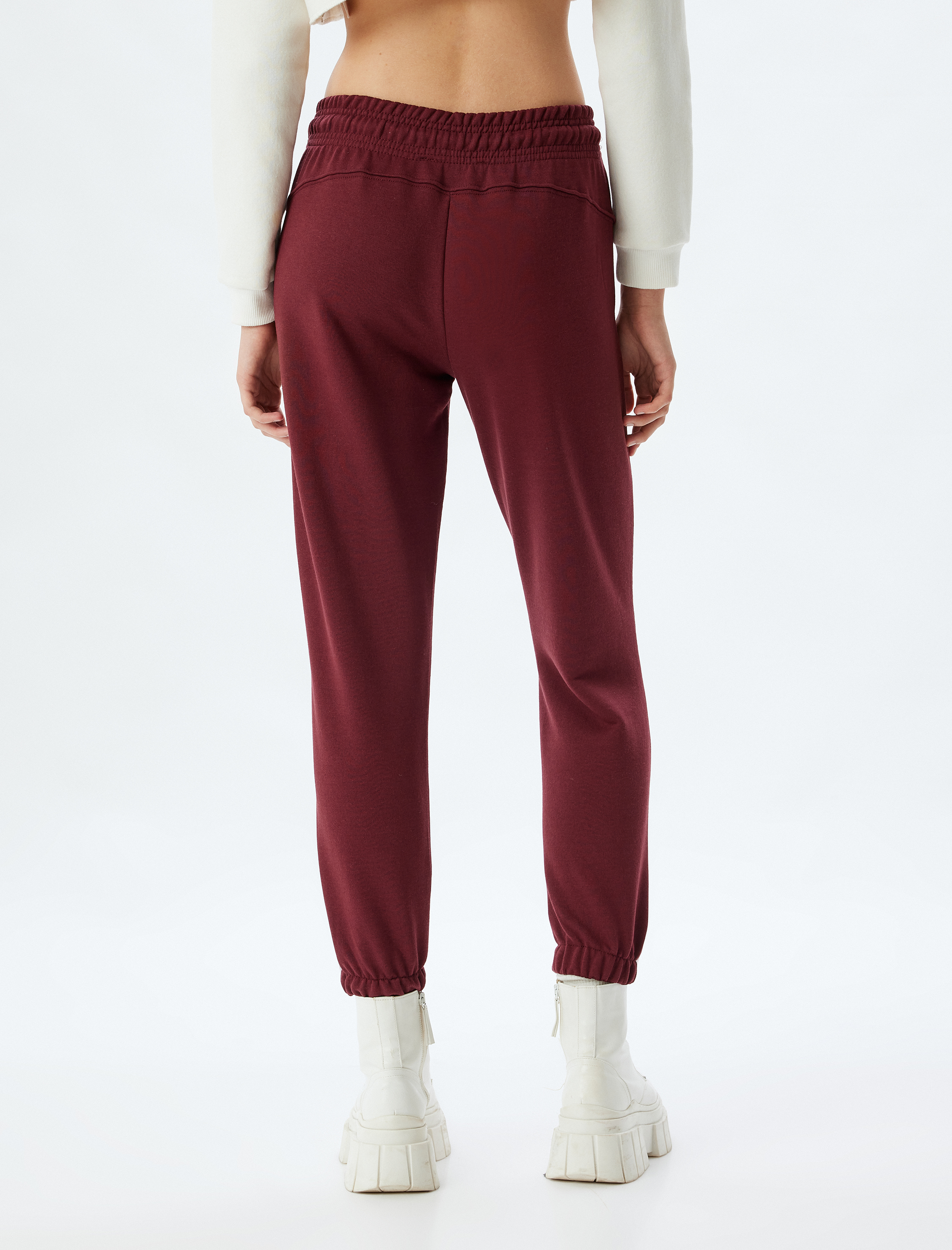   Jogger Eşofman Altı Cep Detaylı Bağcıklı Standart Bel