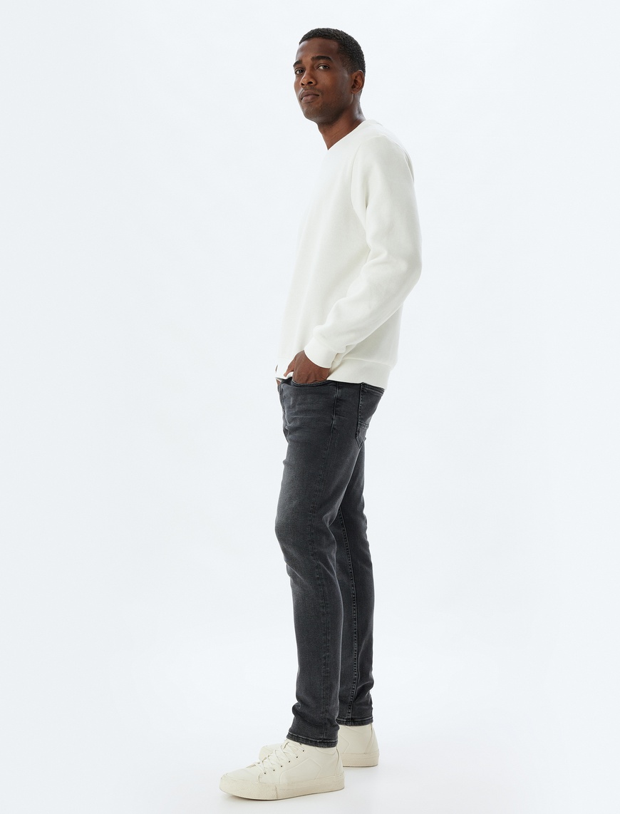   Skinny Fit Kot Pantolon - Michael Jean