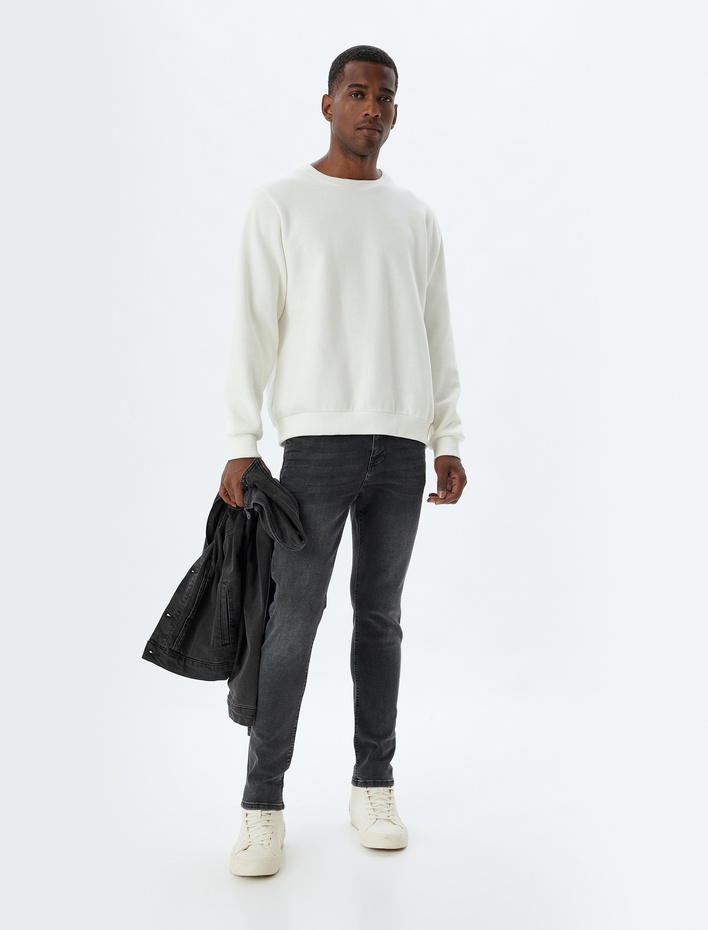  Skinny Fit Kot Pantolon - Michael Jean