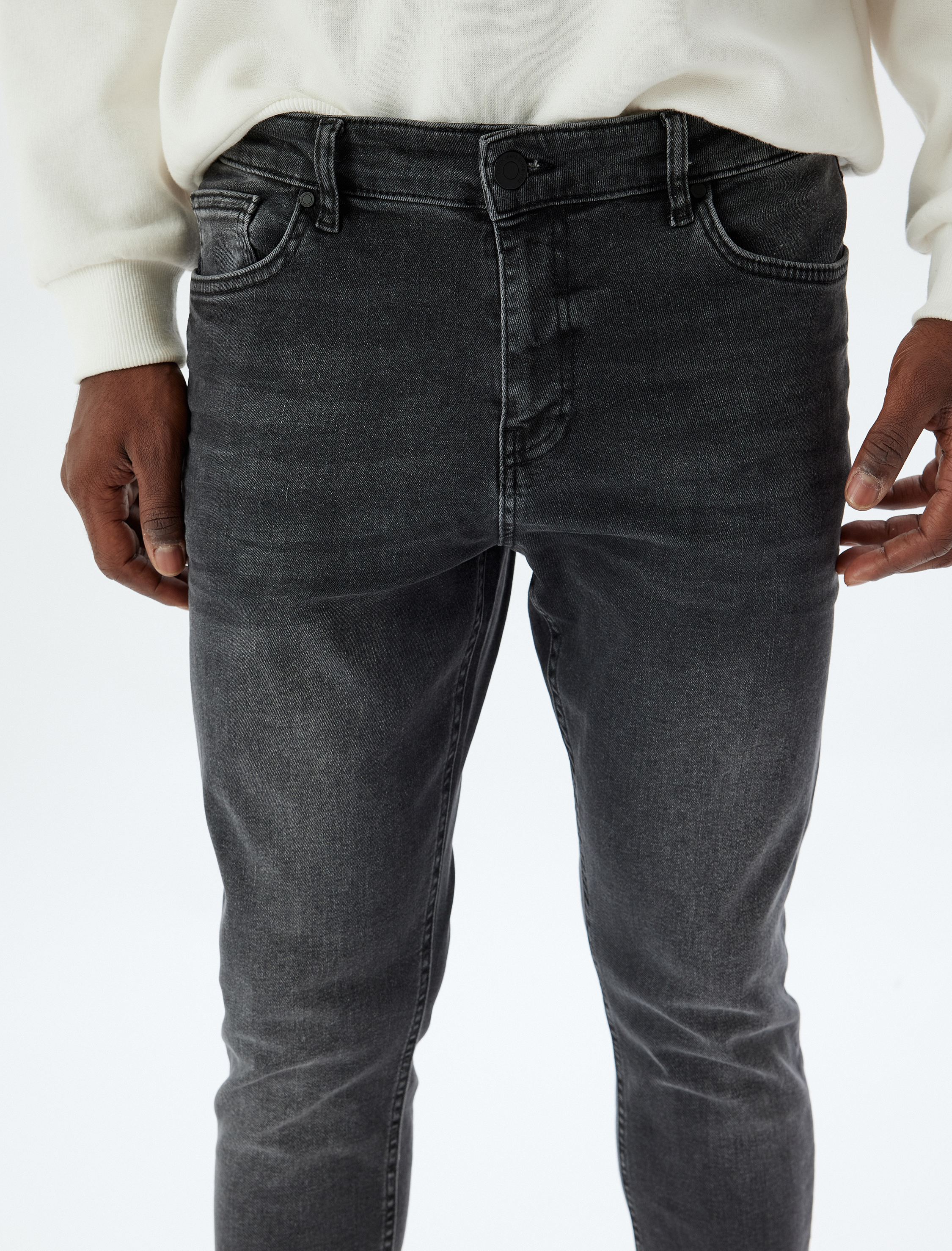   Skinny Fit Kot Pantolon - Michael Jean