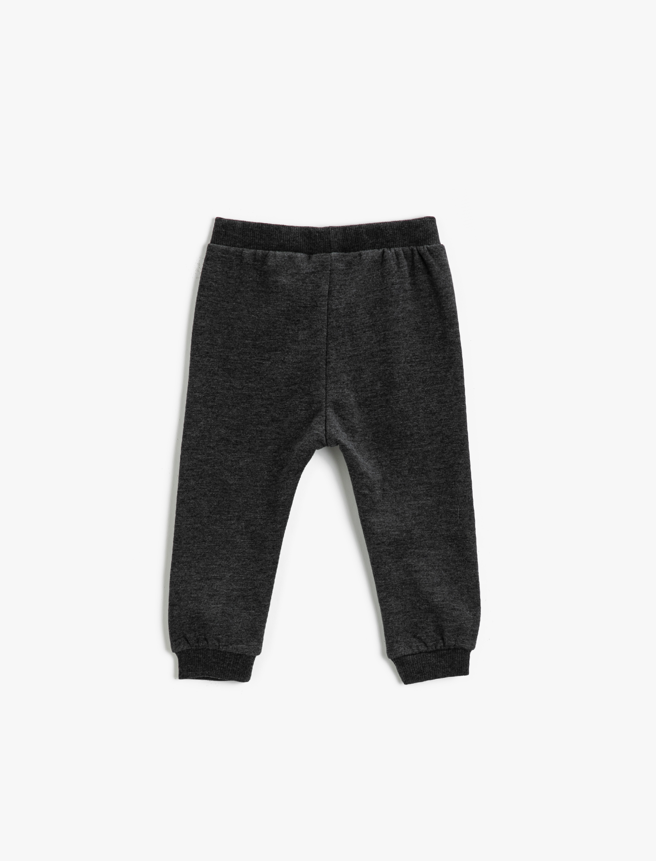  Erkek Bebek Kanguru Cepli Baskılı Jogger Eşofman Altı