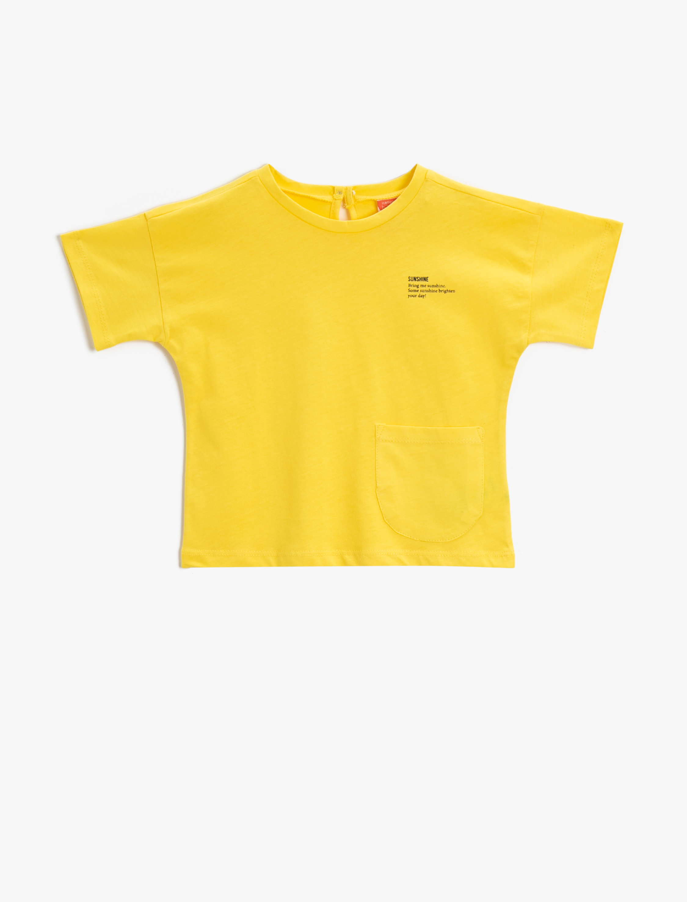  Kız Bebek Baskılı Tişört Pamuklu