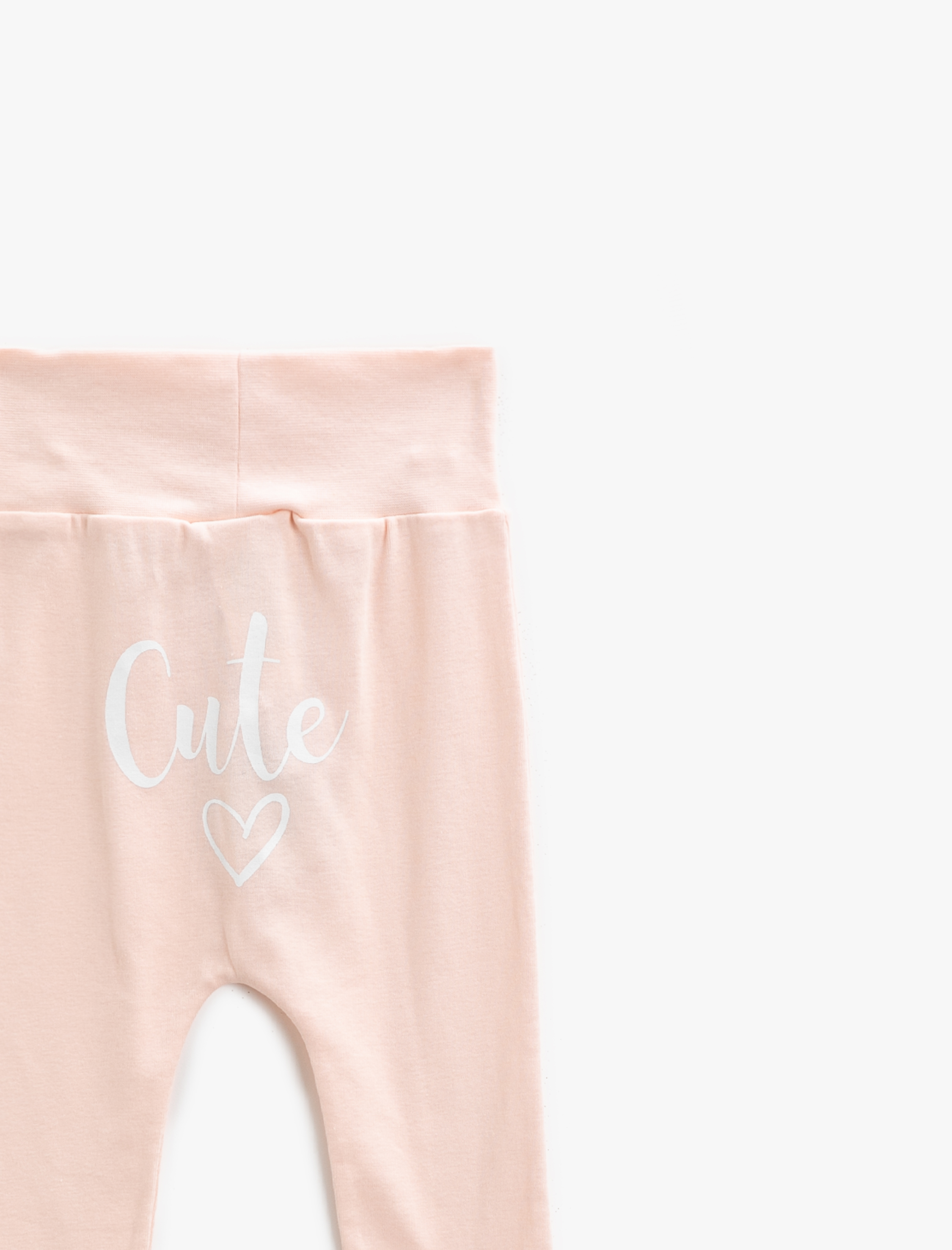  Kız Bebek Jogger Eşofman Altı Takım Pamuklu