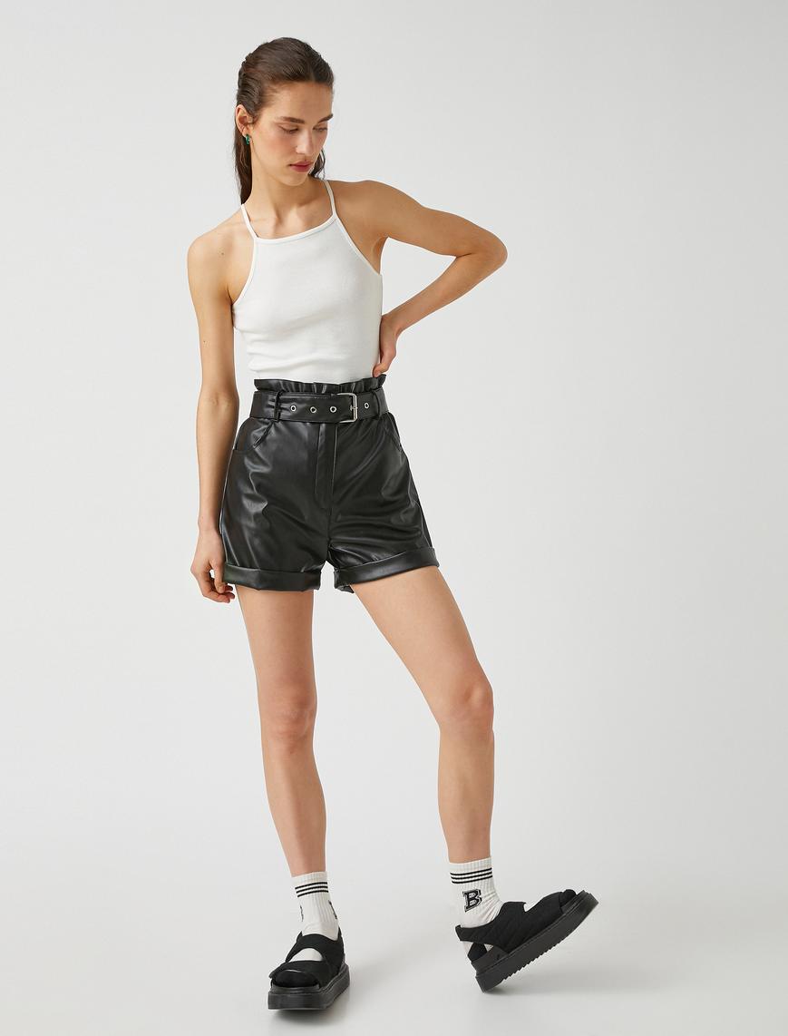   Halter Yaka Fitilli Atlet