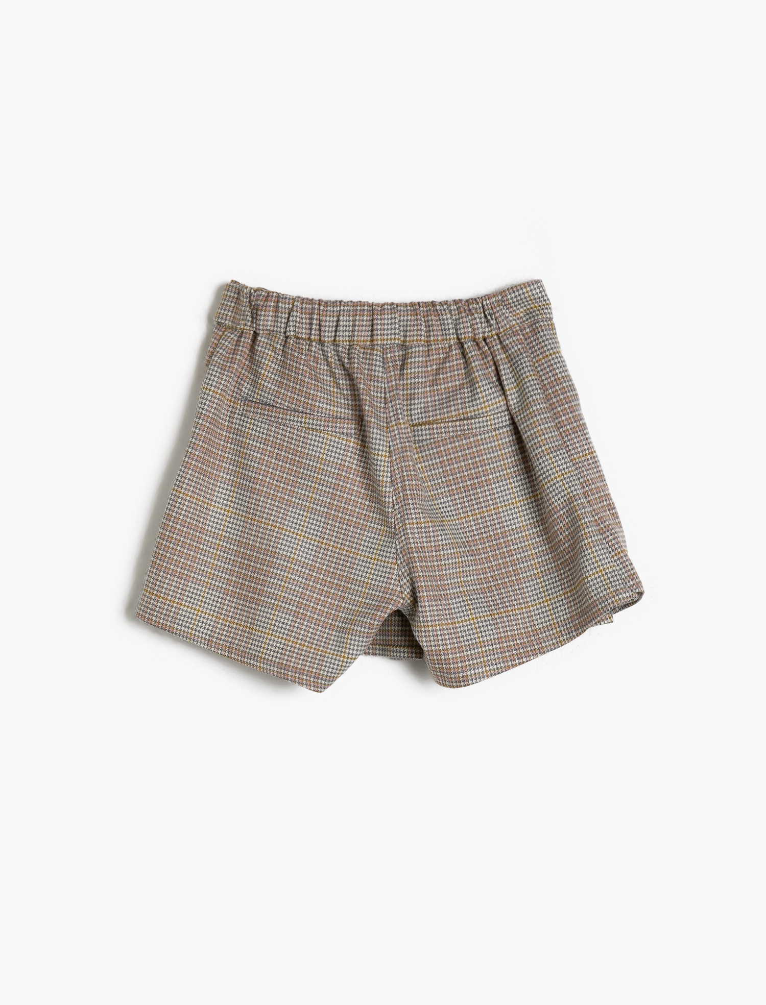  Kız Çocuk Desenli Şort Etek Tokalı