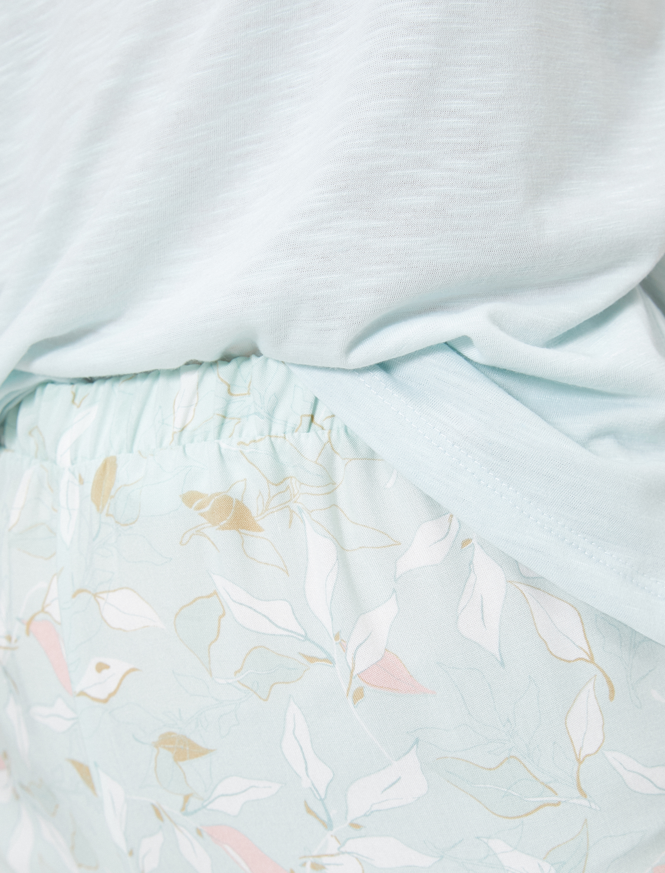   Kısa Kollu Pijama Takımı