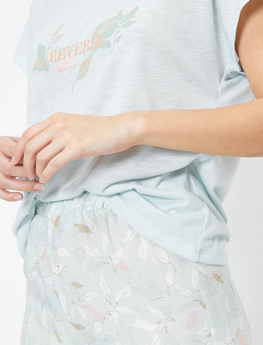   Kısa Kollu Pijama Takımı