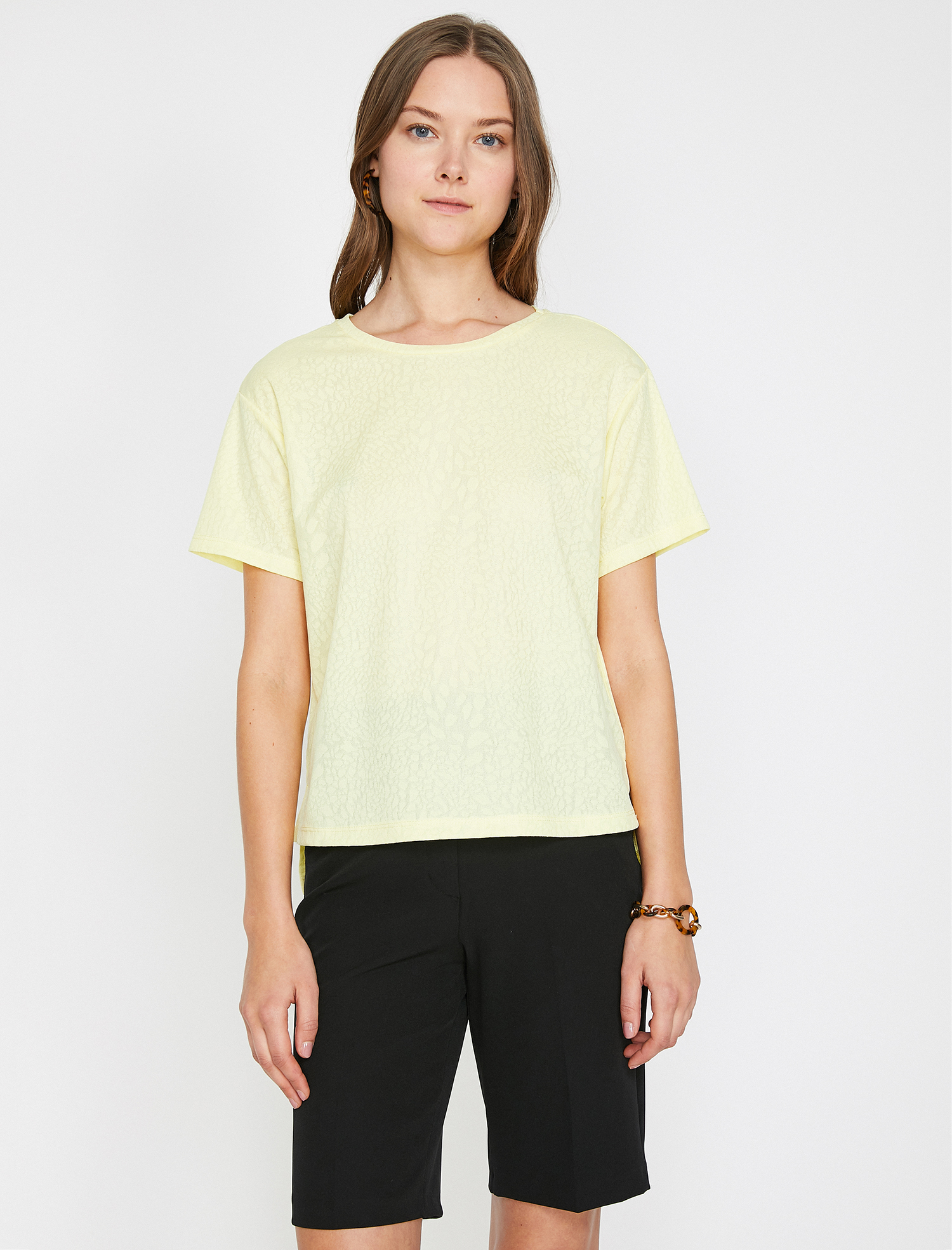   Bisiklet Yaka Tişört