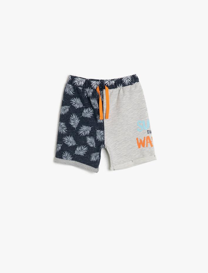 Erkek Bebek Desenli Şort