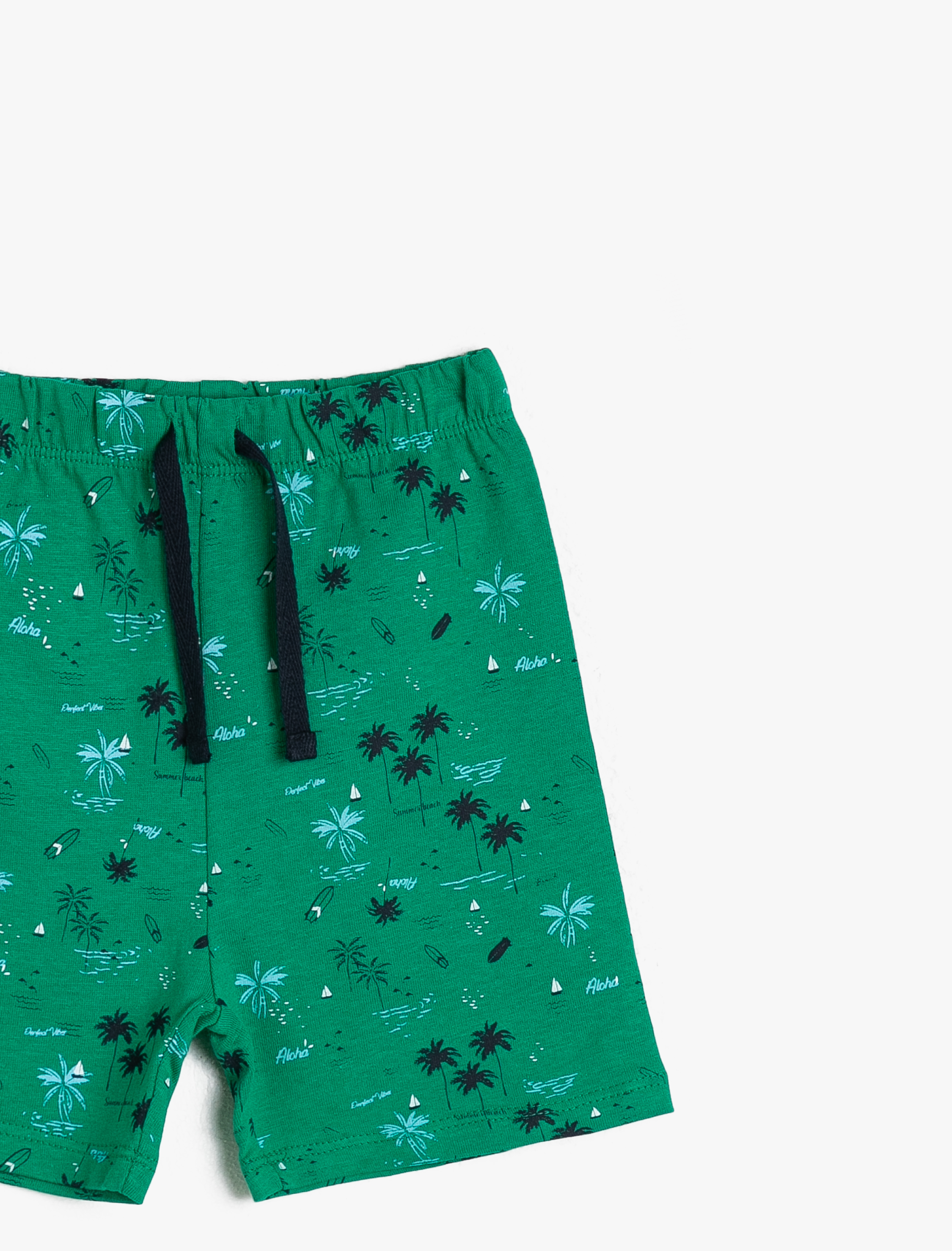  Erkek Bebek Baskılı Şort