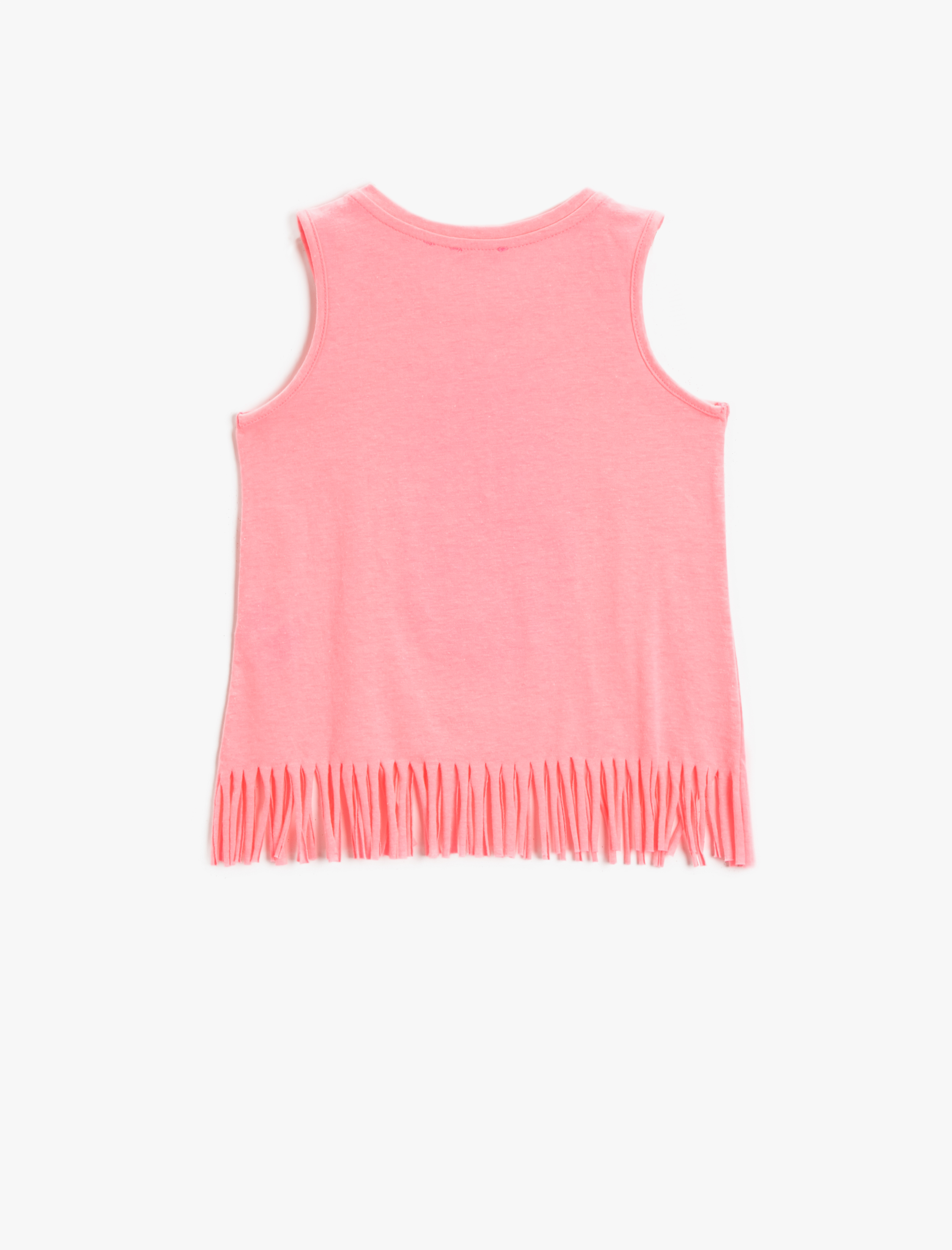 Kız Çocuk Pullu Atlet Pamuklu