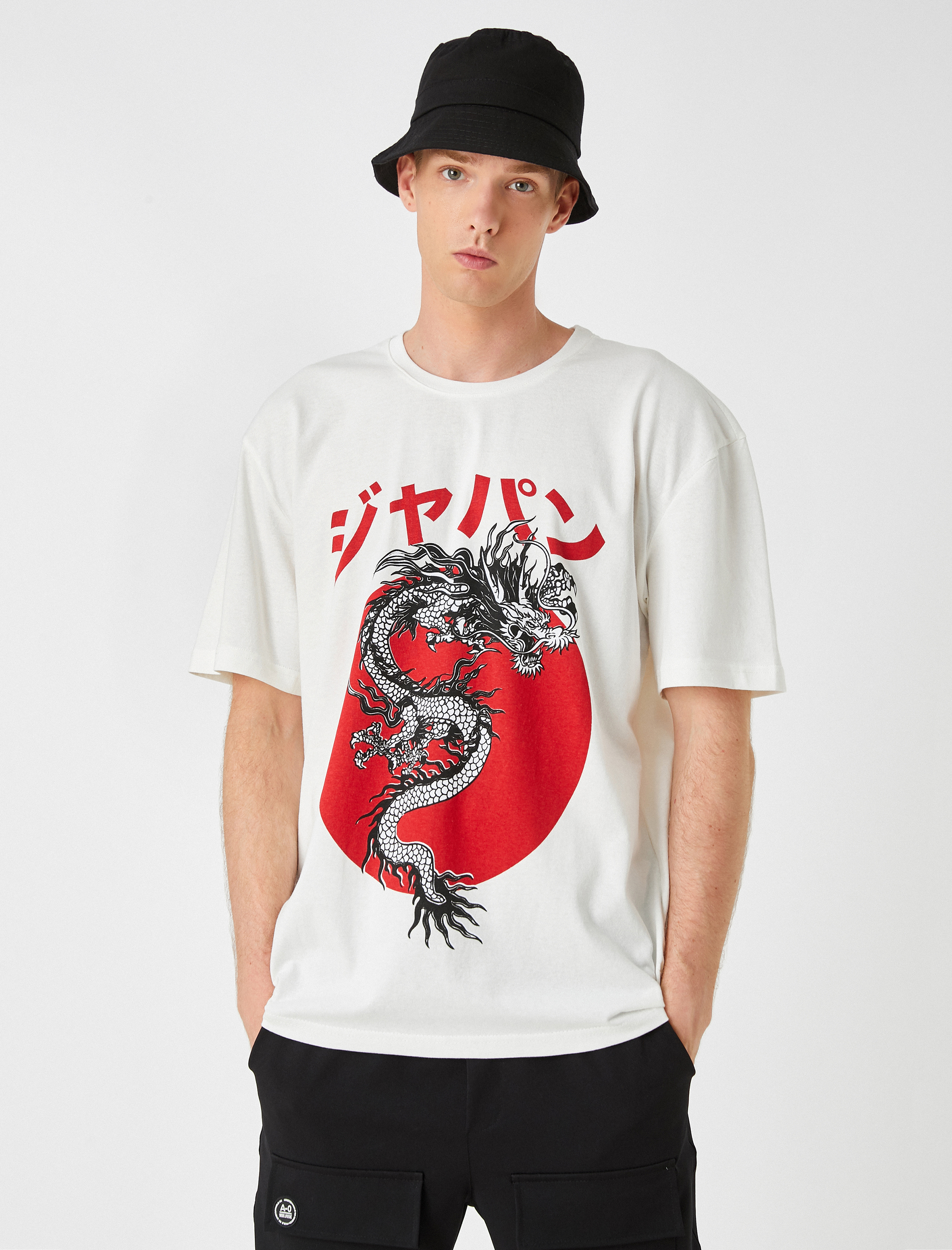   Ejder Baskılı Tişört