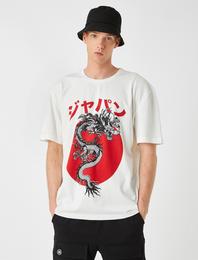 Ejder Baskılı Tişört