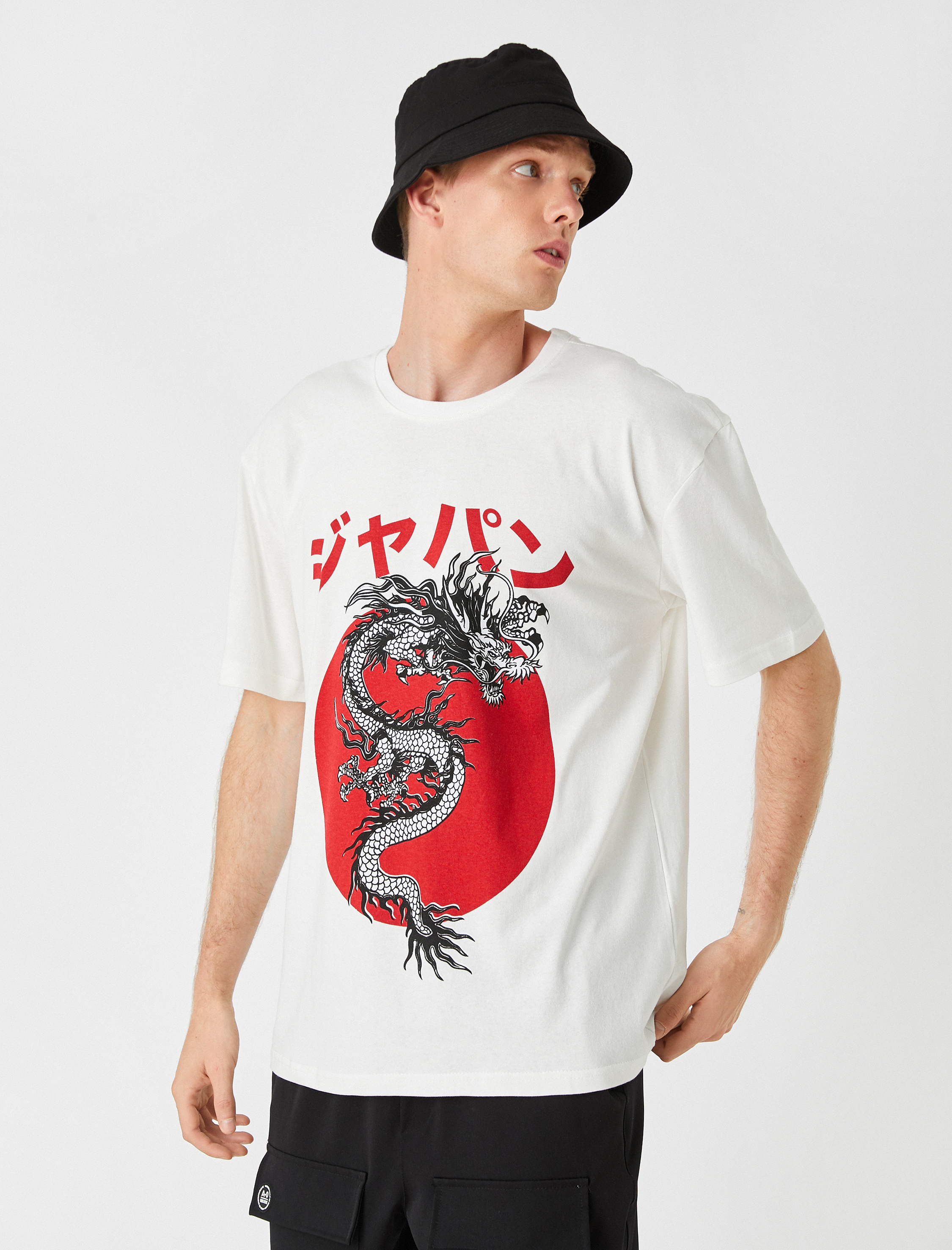   Ejder Baskılı Tişört