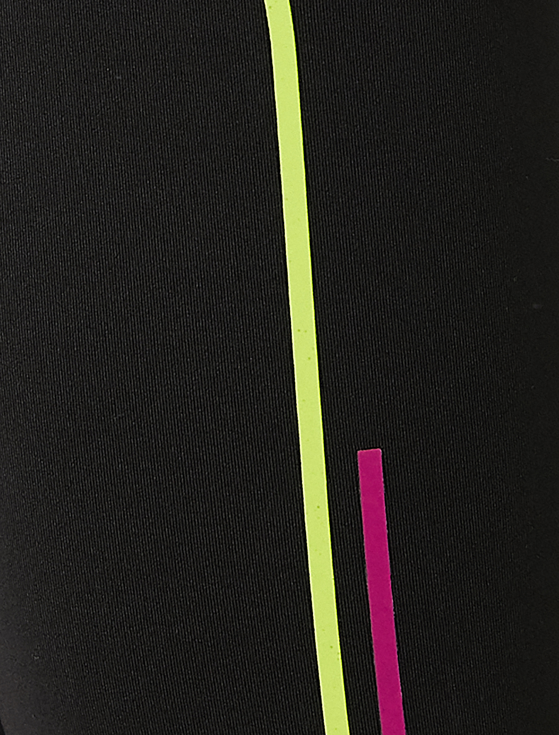   Çizgi Detaylı Biker Tayt