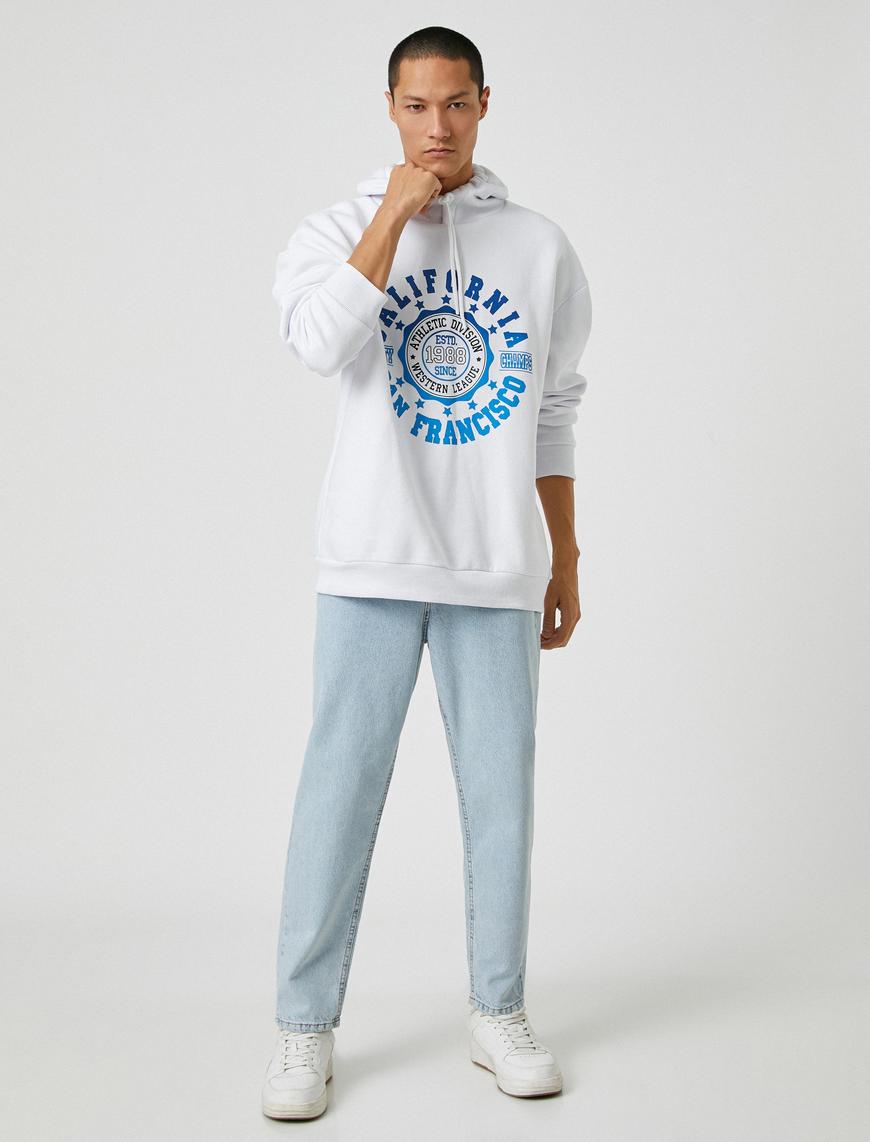   Loose Fit Kot Bol Pantolon - Steve Jean
