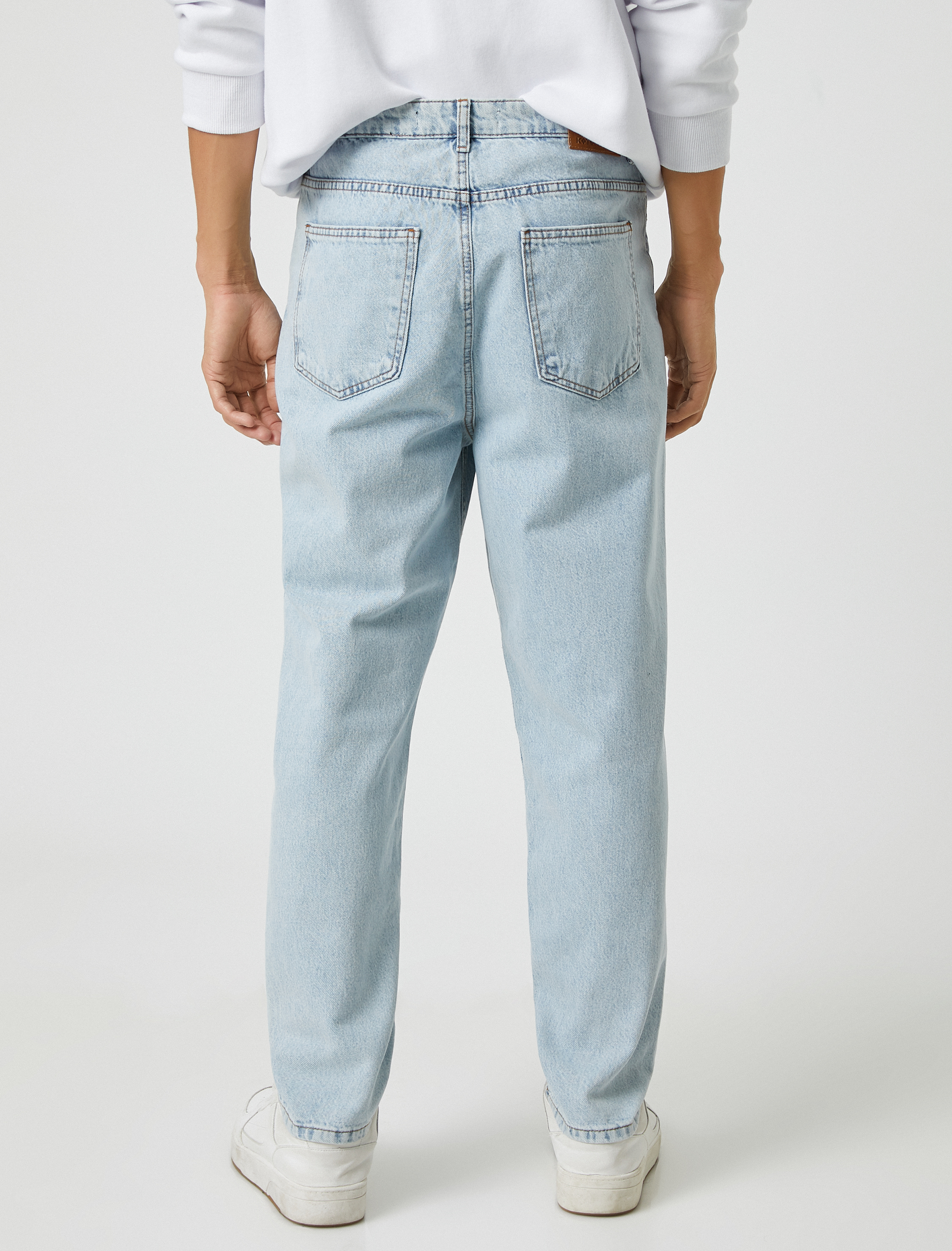   Loose Fit Kot Bol Pantolon - Steve Jean