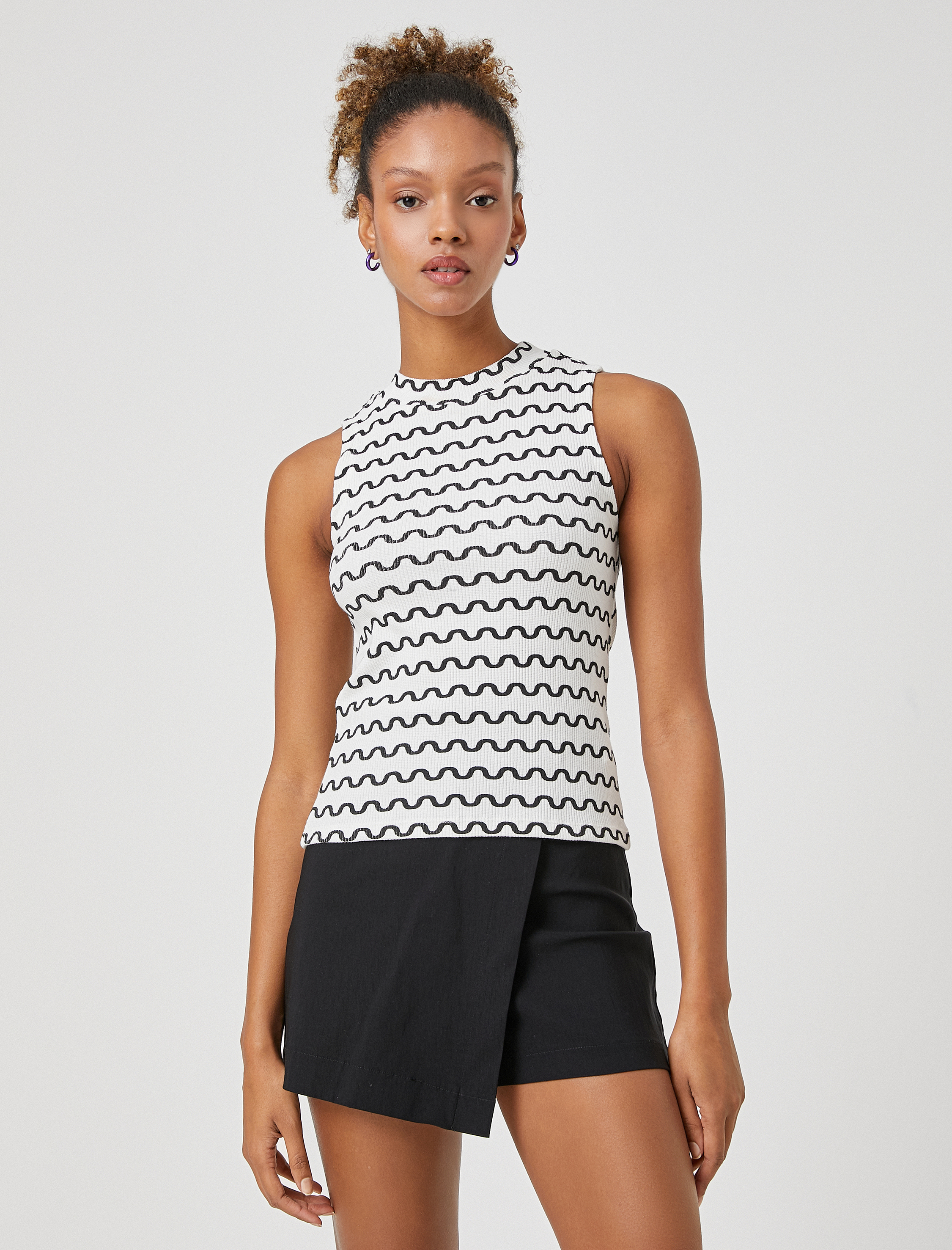   Dik Yaka Atlet Fitilli Kolsuz