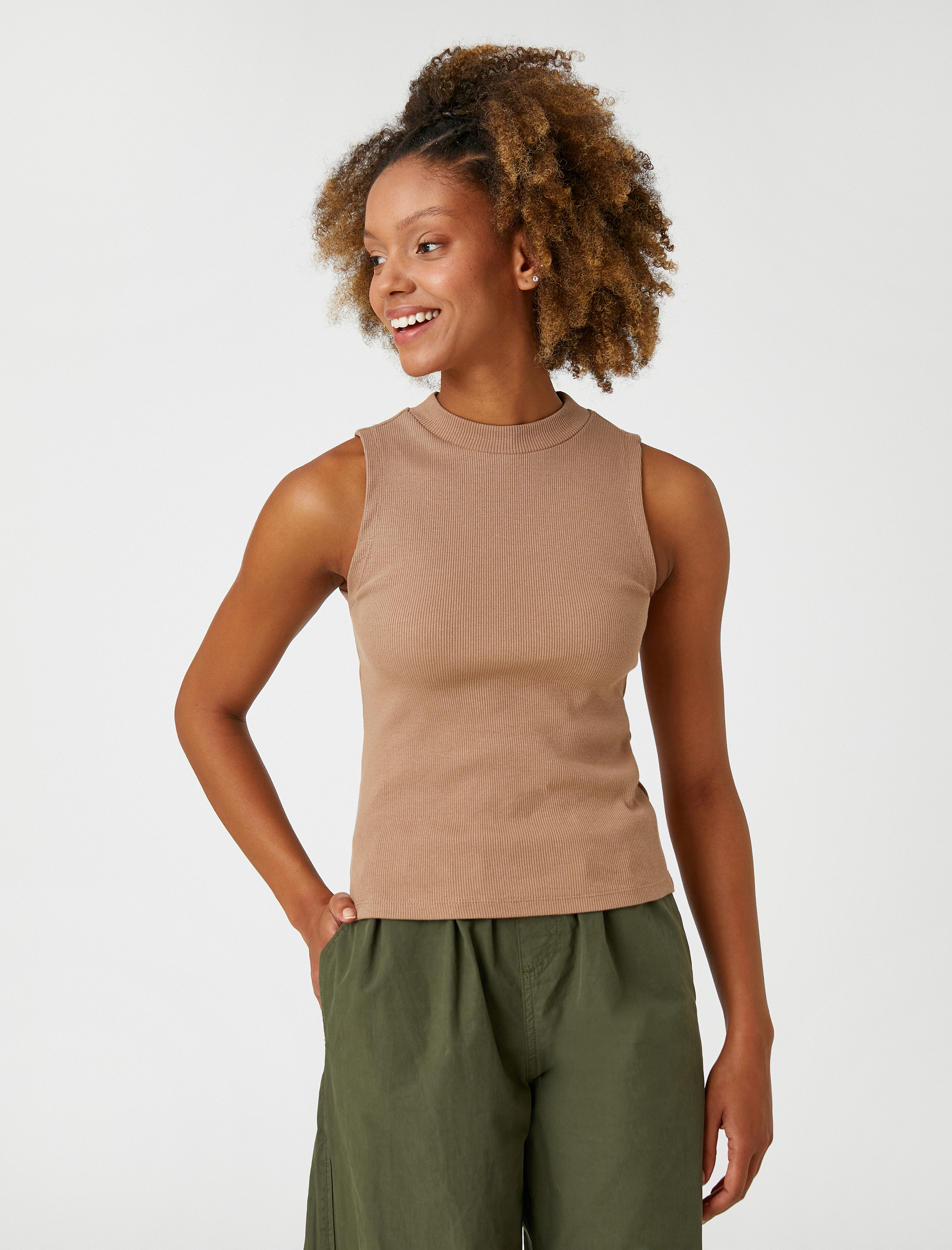   Dik Yaka Atlet Fitilli Kolsuz