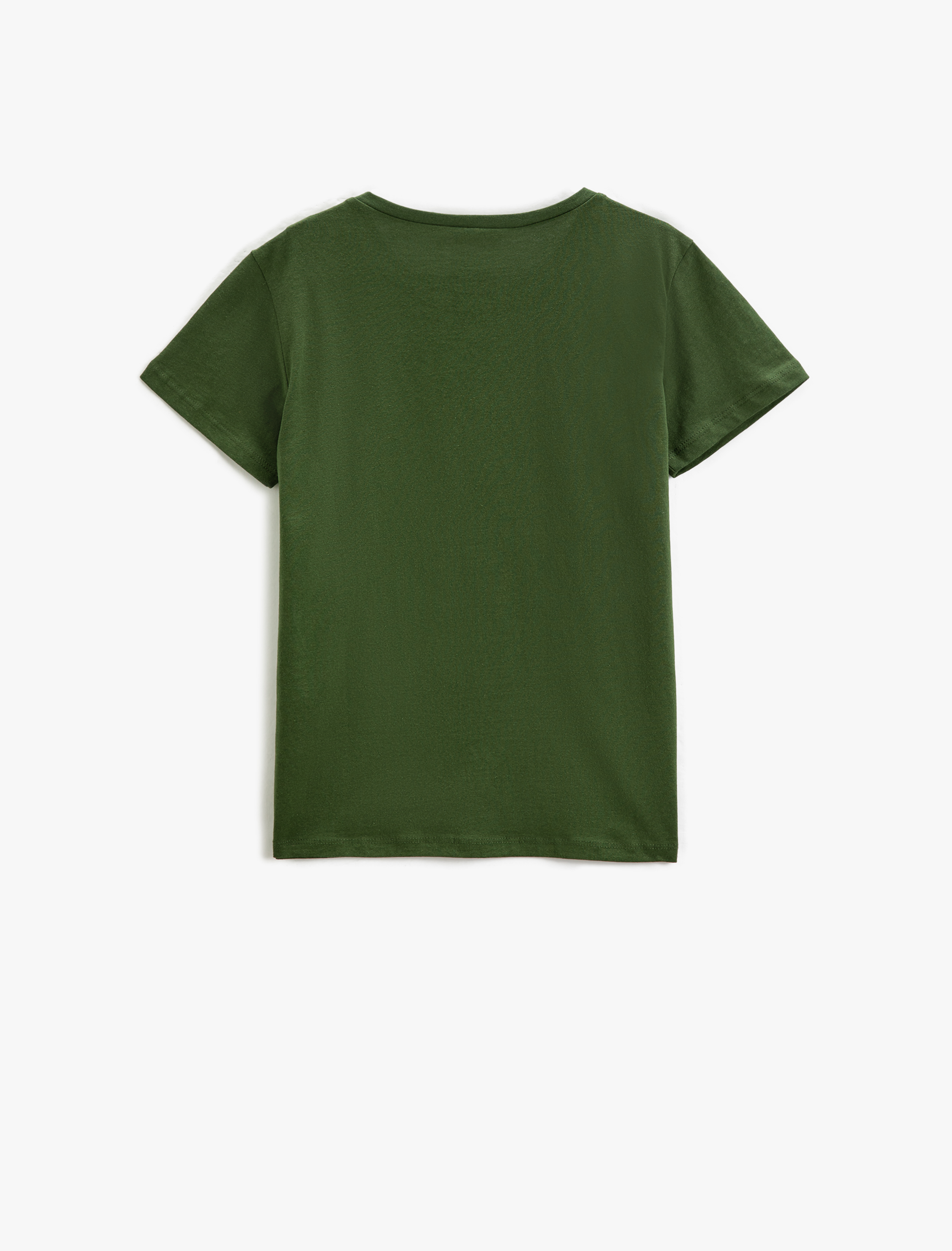  Erkek Çocuk Kısa Kollu Bisiklet Yaka Tişört Baskılı Pamuklu