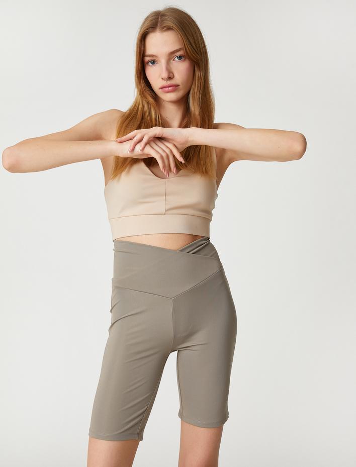  Biker Tayt Bel Detaylı