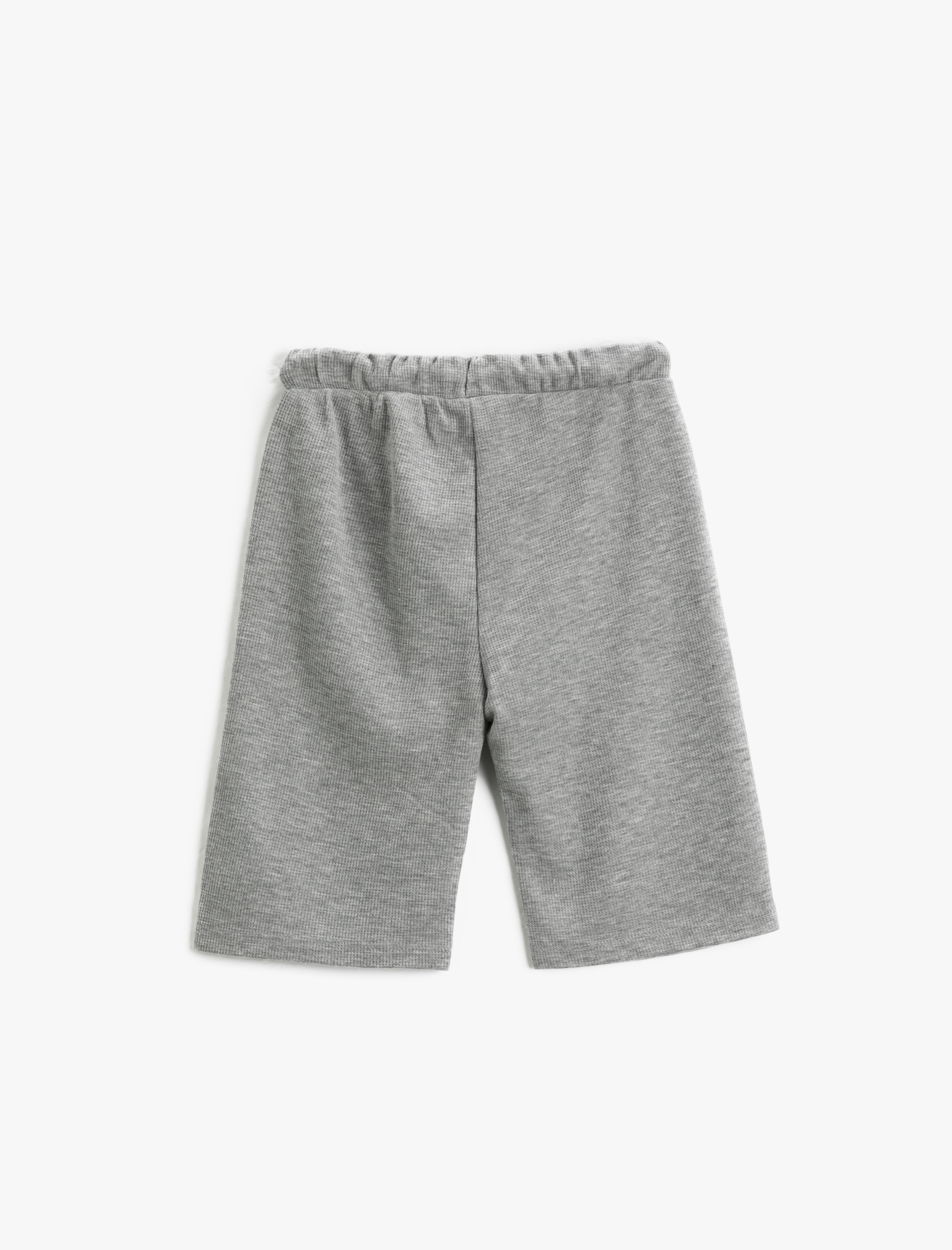  Erkek Çocuk Beli Bağlamalı Şort Kaplan Baskı Detaylı Pamuklu