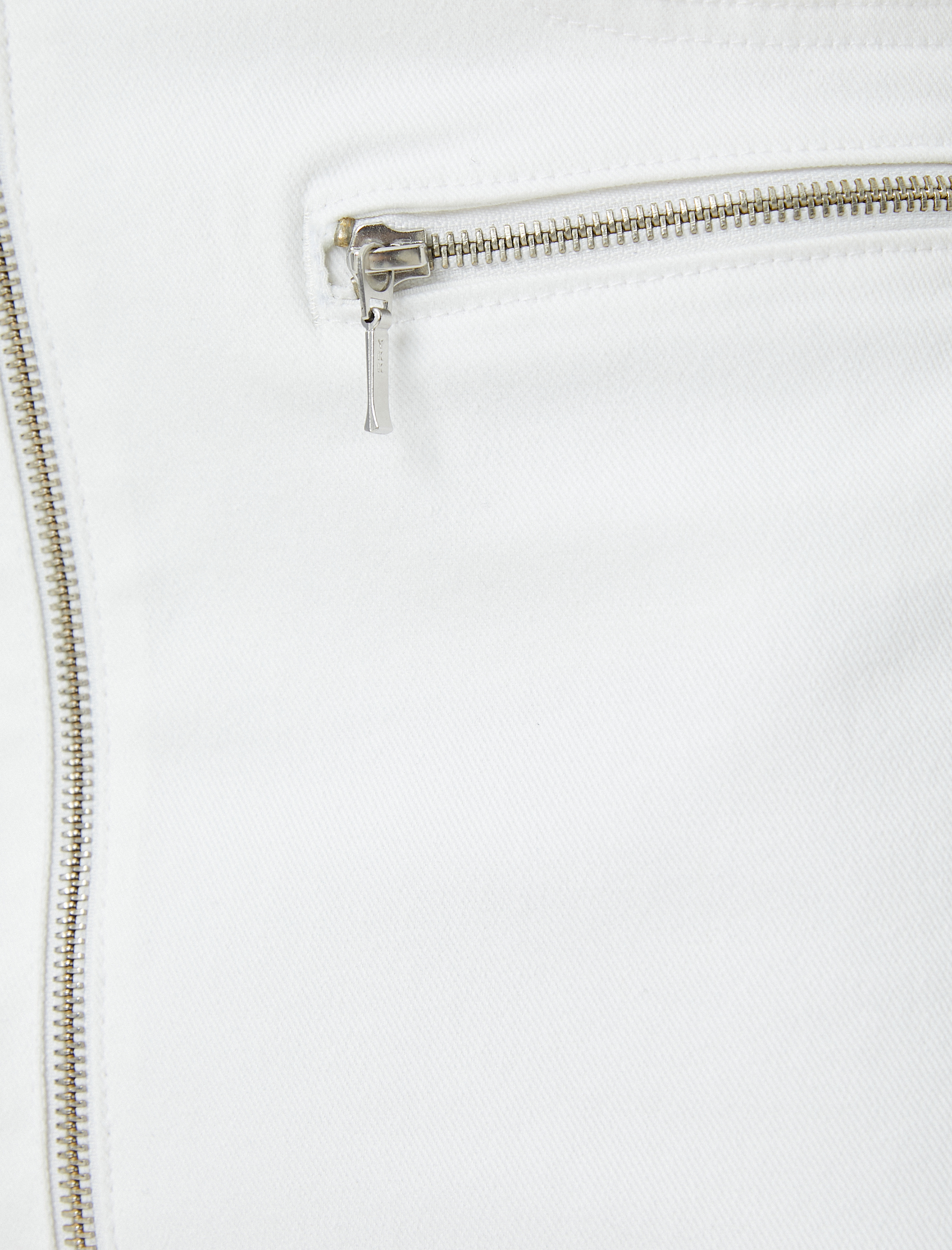   Kot Etek Mini Fermuar Detaylı Cepli Çıtçıt Kapama