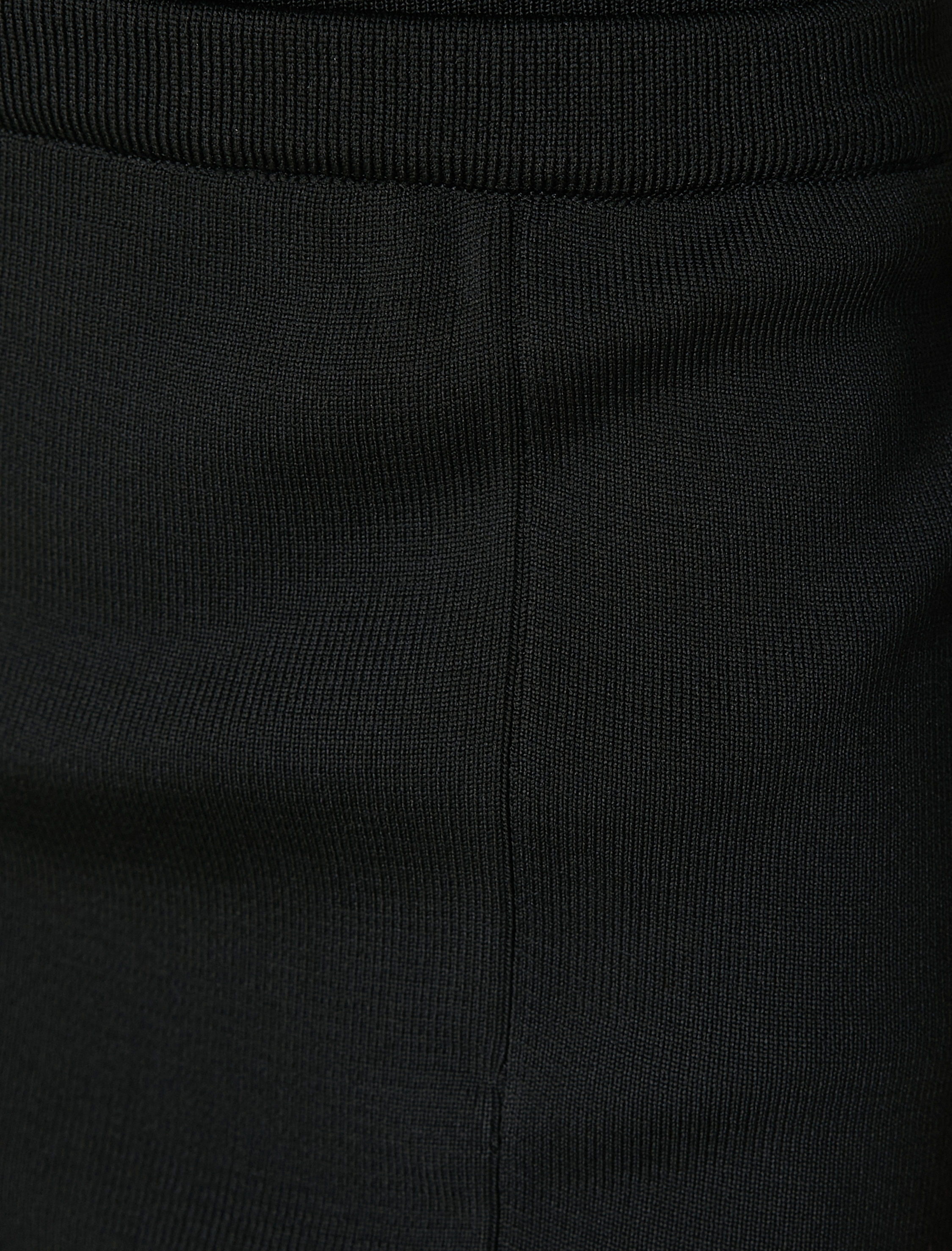   Triko Etek Midi Yırtmaç Detaylı Ribanalı