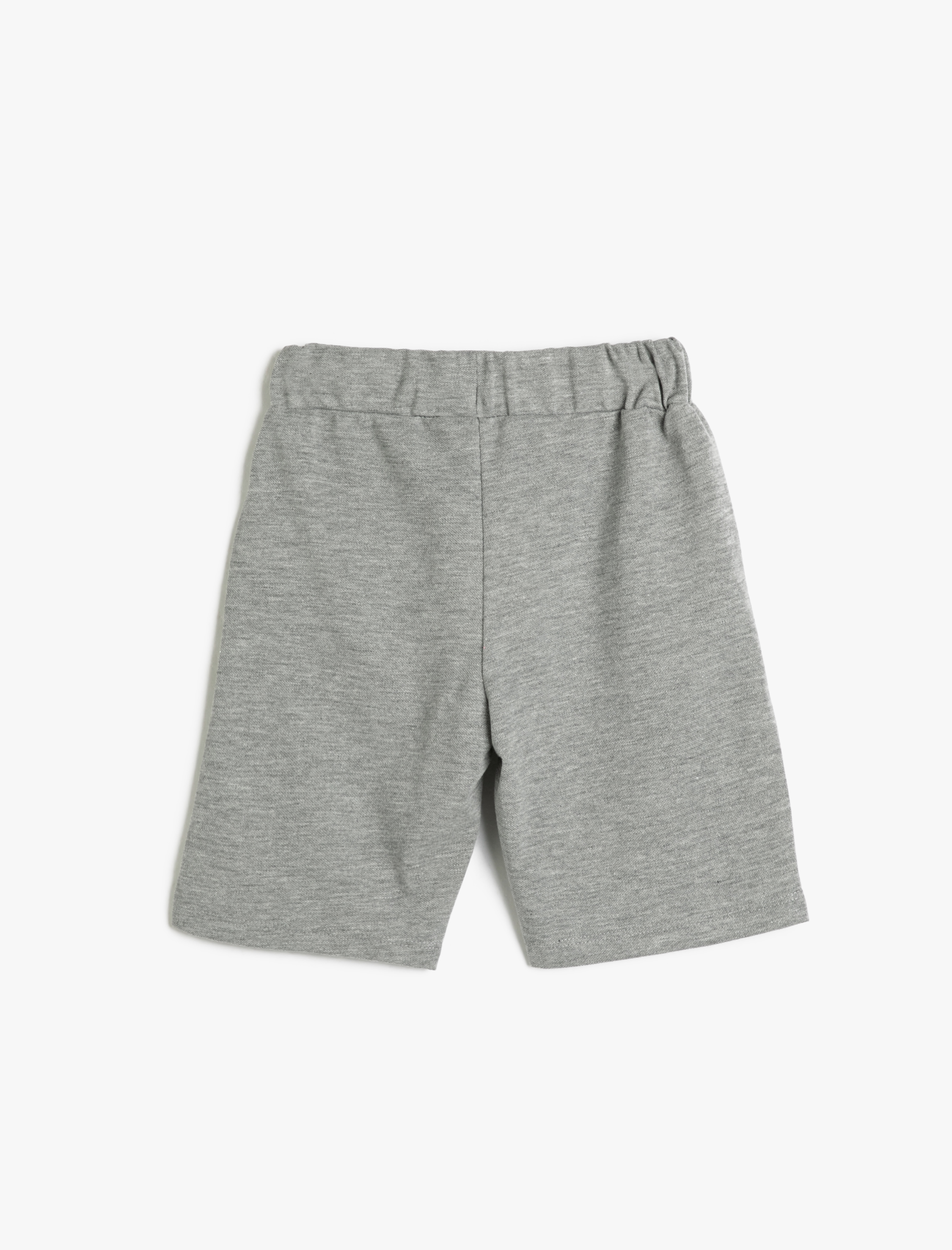  Erkek Çocuk Şort Pamuklu Beli Bağlamalı Cepli