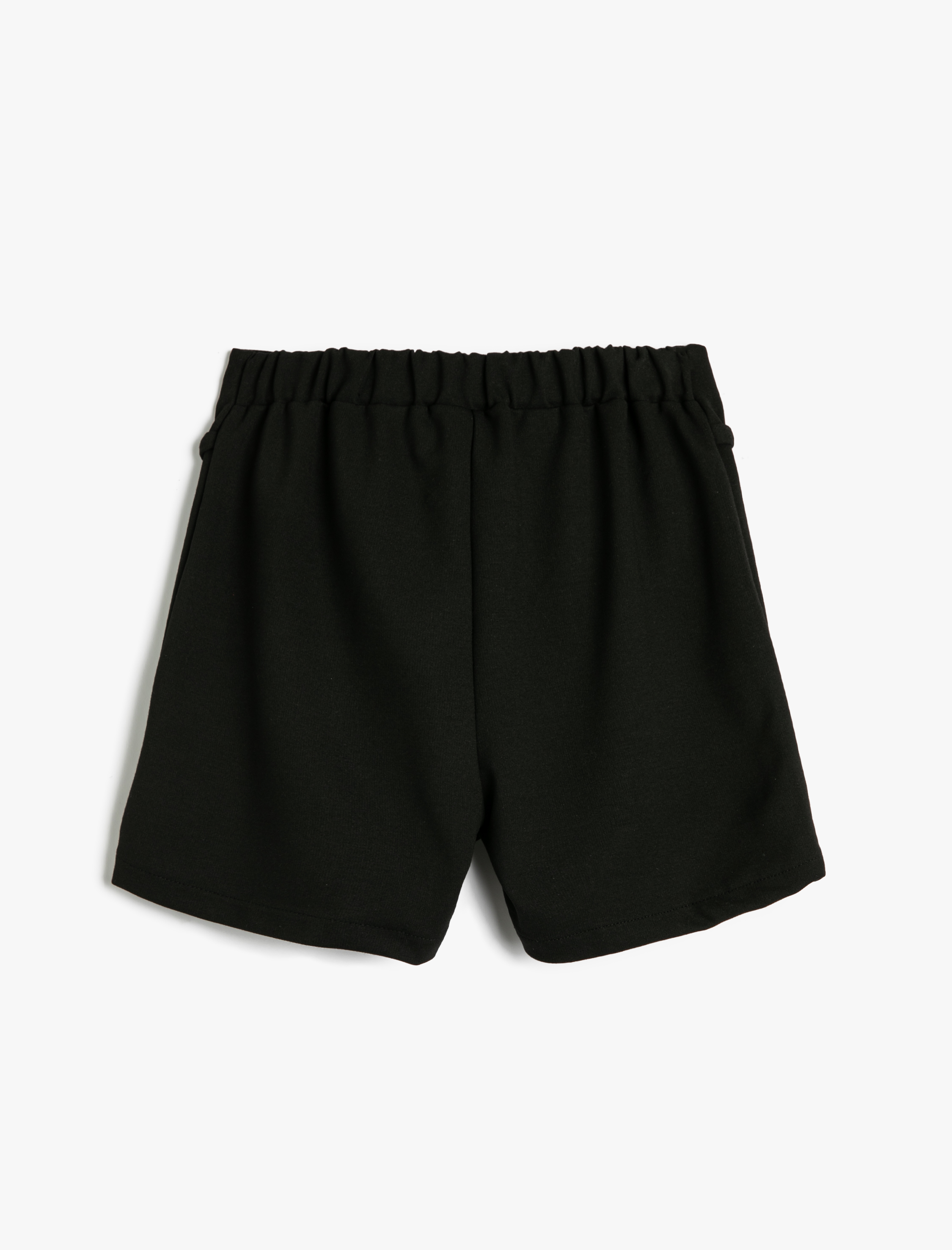  Kız Çocuk Şort Etek Kemer Detaylı Kruvaze