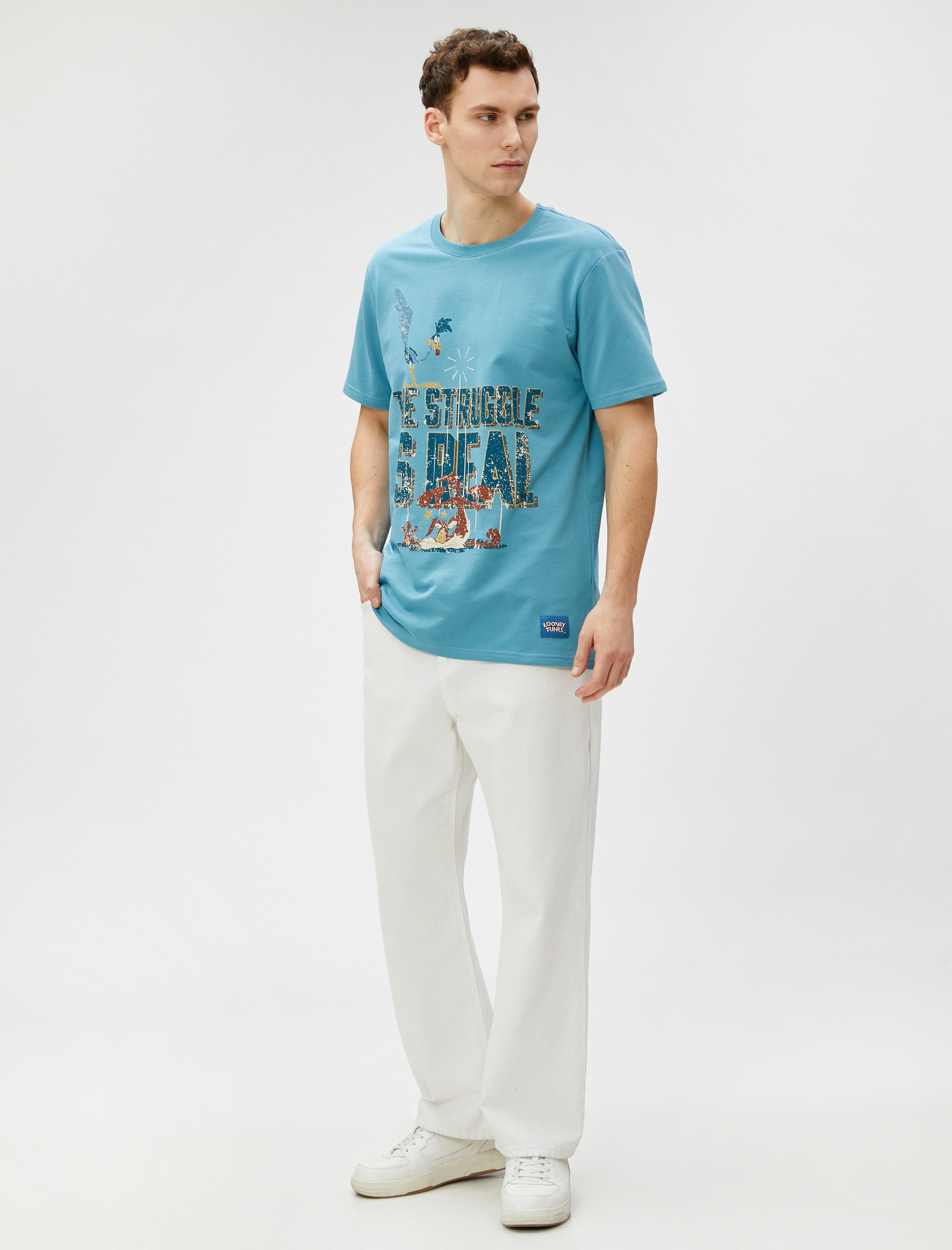   Looney Tunes Tişört Pamuklu Lisanslı Baskılı
