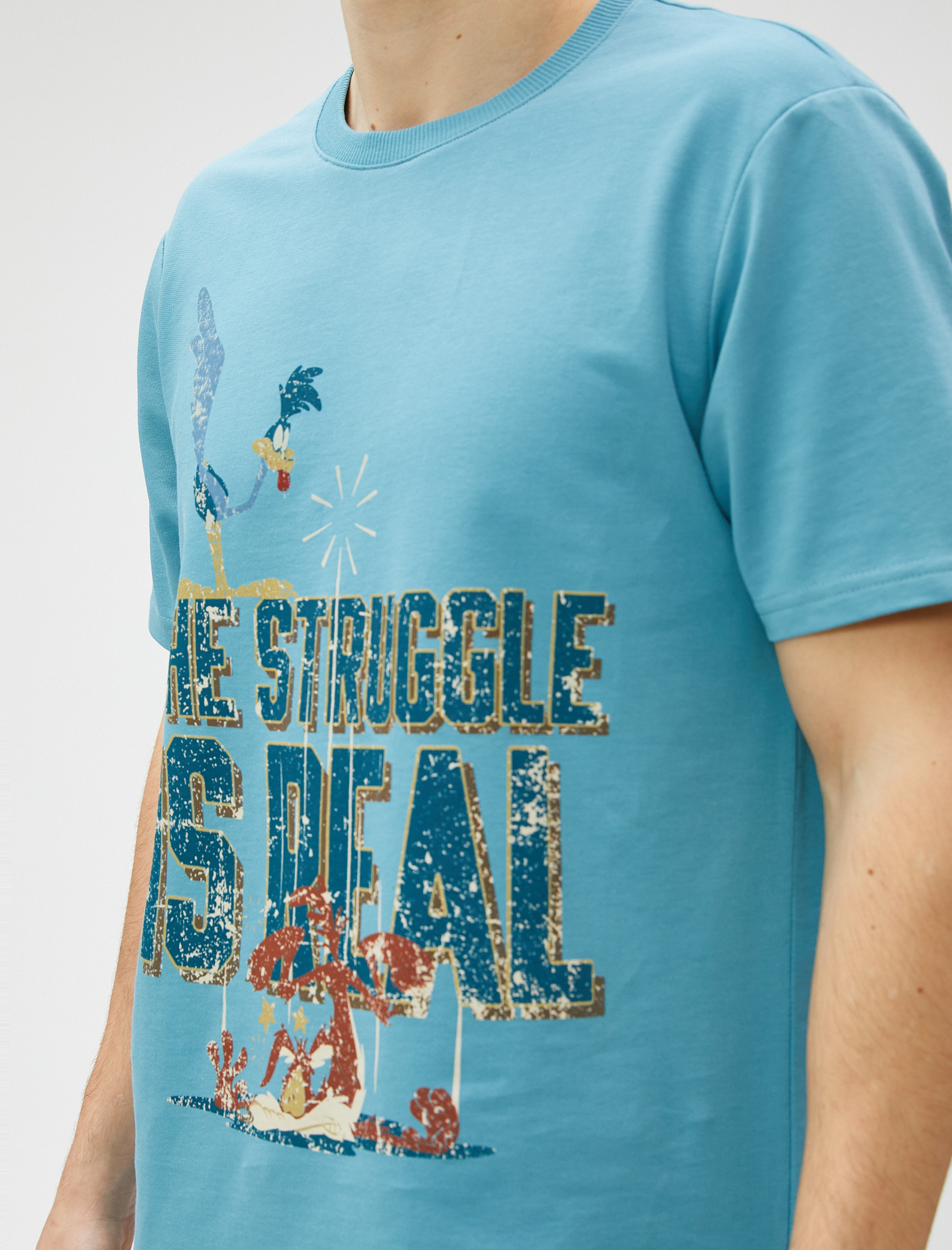   Looney Tunes Tişört Pamuklu Lisanslı Baskılı