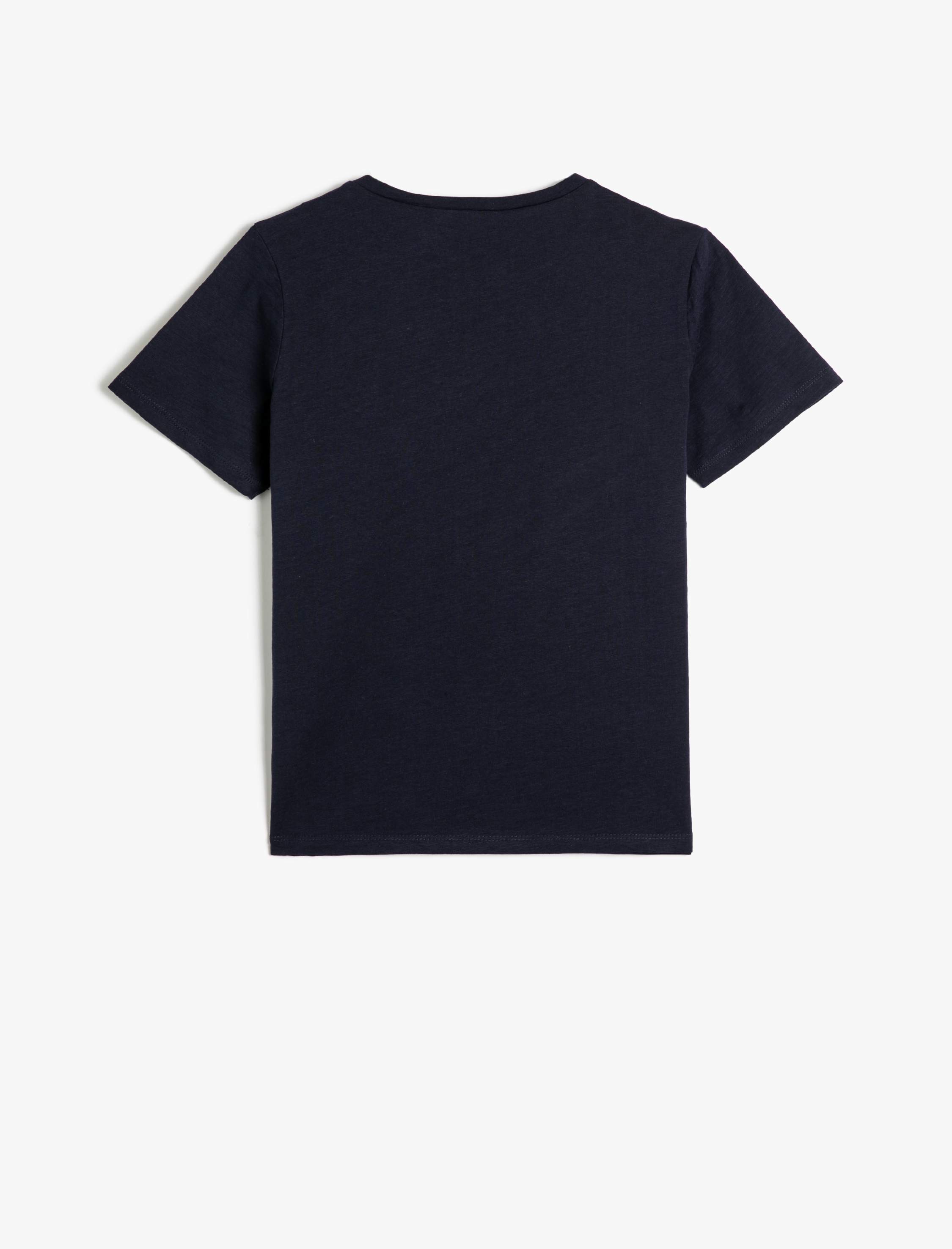  Erkek Çocuk Tişört Baskılı Kısa Kollu Bisiklet Yaka Pamuklu