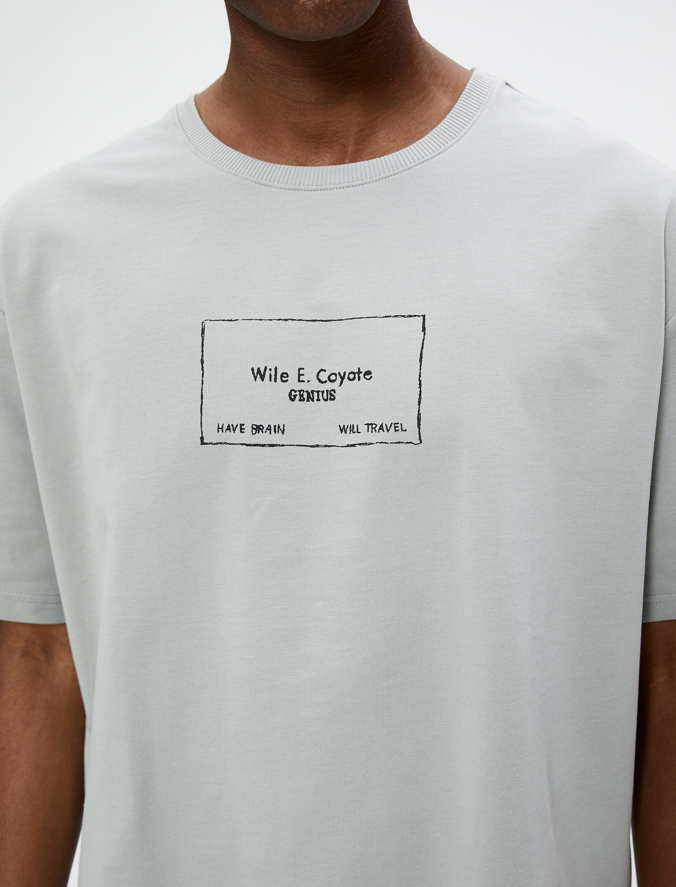   Looney Tunes Tazmanya Canavarı Oversize Tişört Lisanslı Baskılı