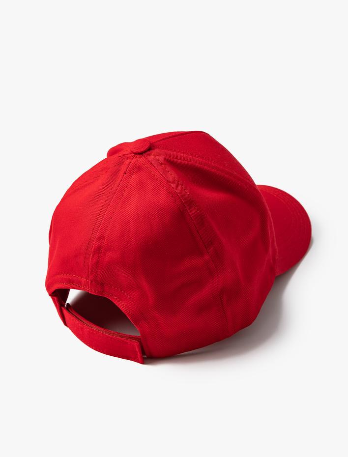 Kadın 1923 Nakışlı Cap Şapka Pamuklu 100. Yıla Özel