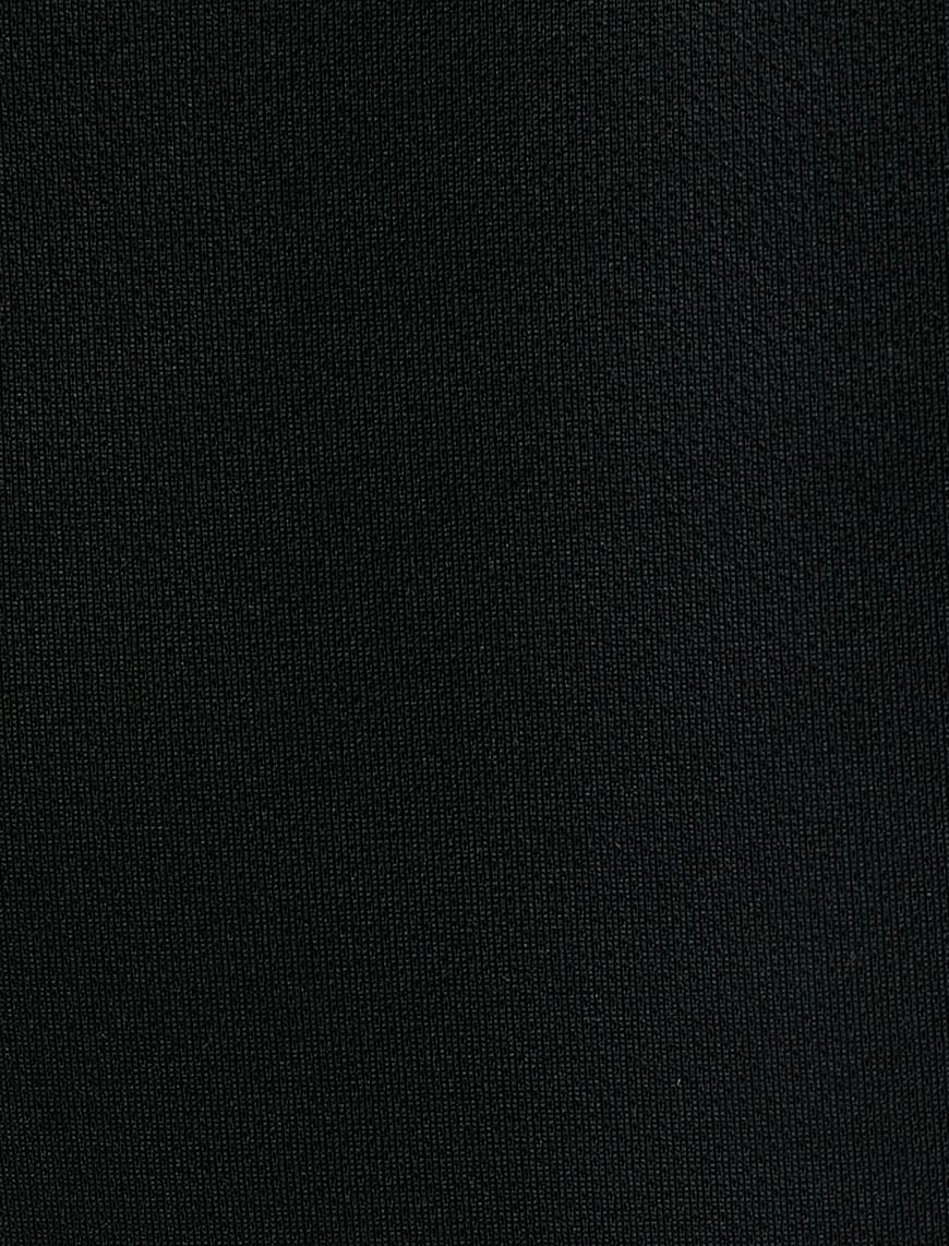   Spor Şort Neon Şerit Detaylı Beli Bağcıklı Cepli
