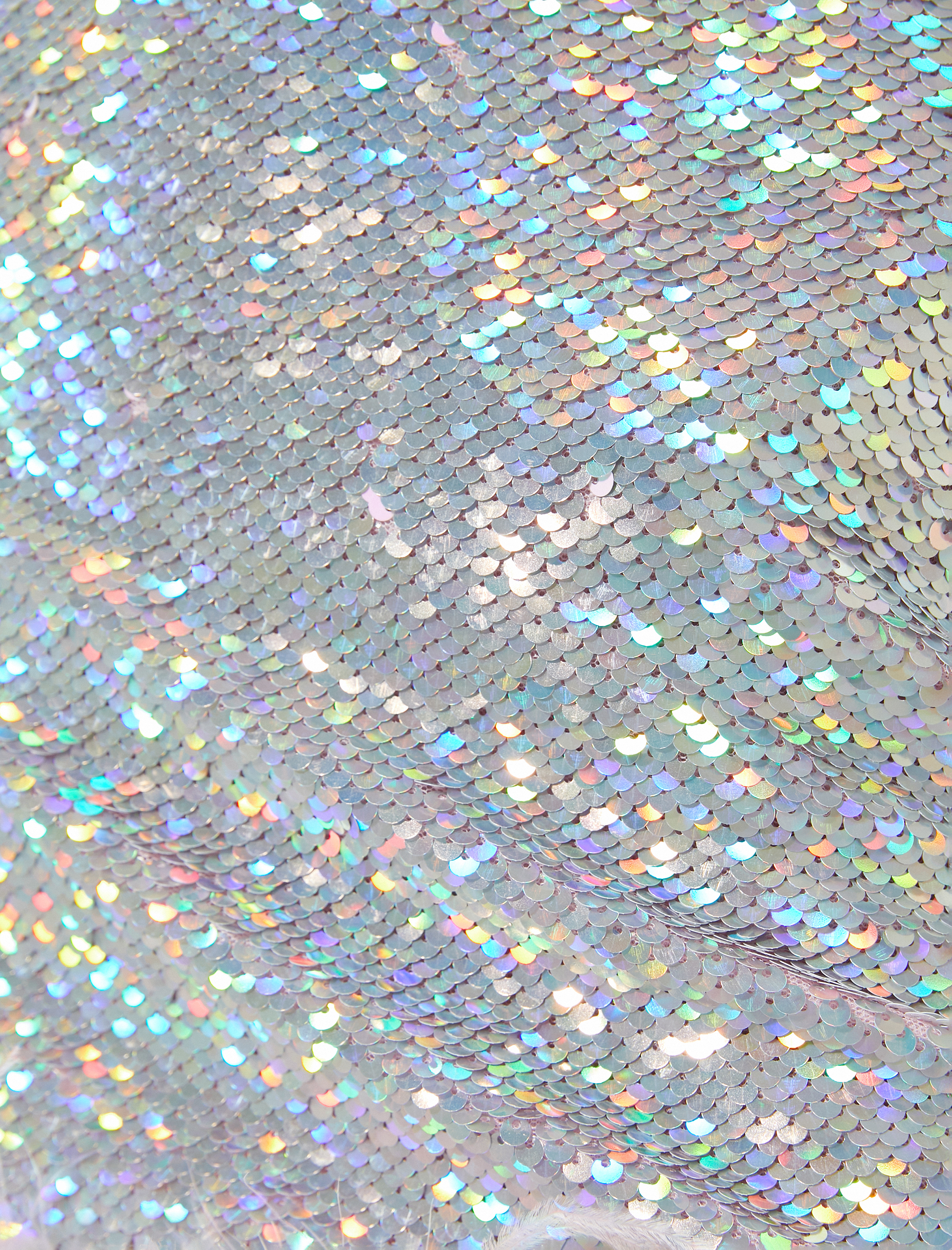   Abiye Mini Etek Pullu Payetli Tüylü