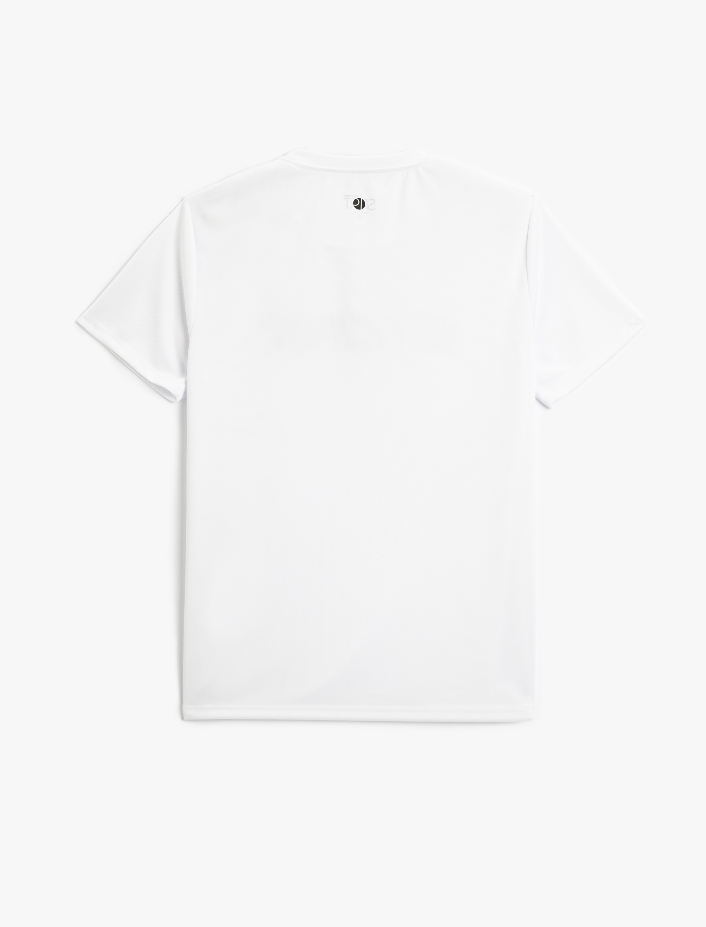   Spor Tişört Slogan Baskılı Bisiklet Yaka Kısa Kollu