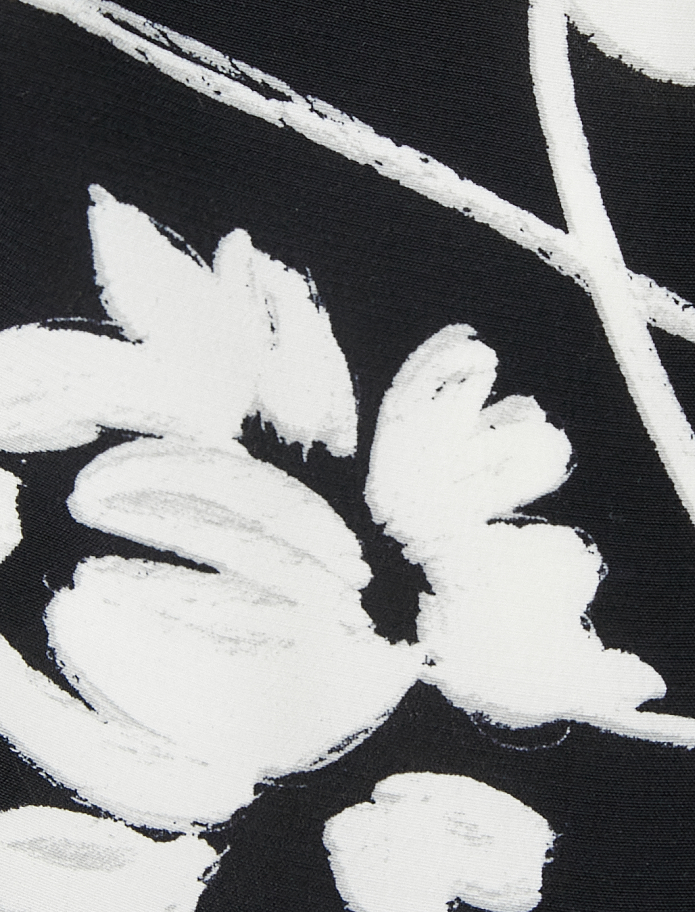   Çiçekli Gömlek Kolsuz Düğmeli Viskon