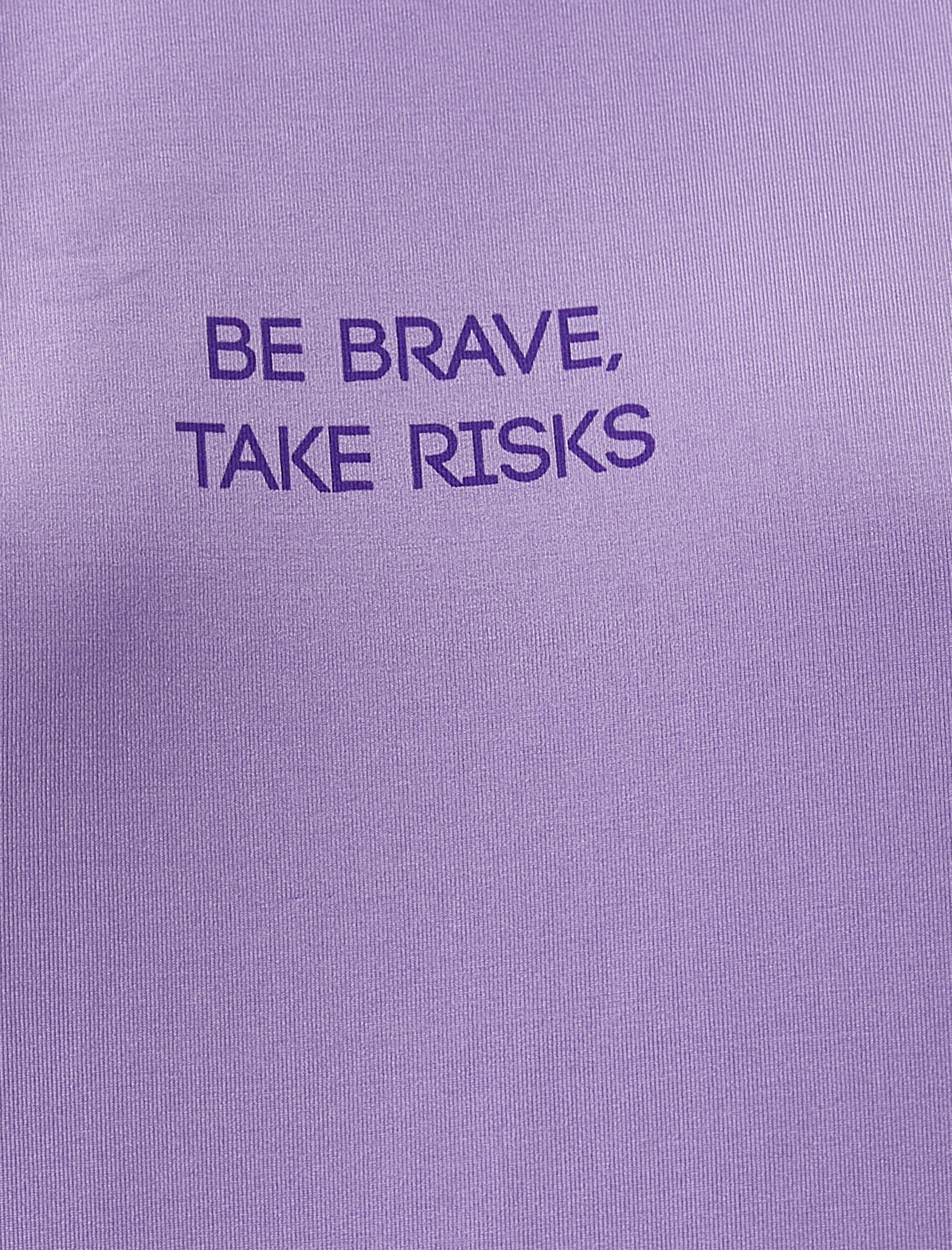   Spor Tişört Slogan Baskılı Sırtı Pencere Detaylı Kısa Kollu