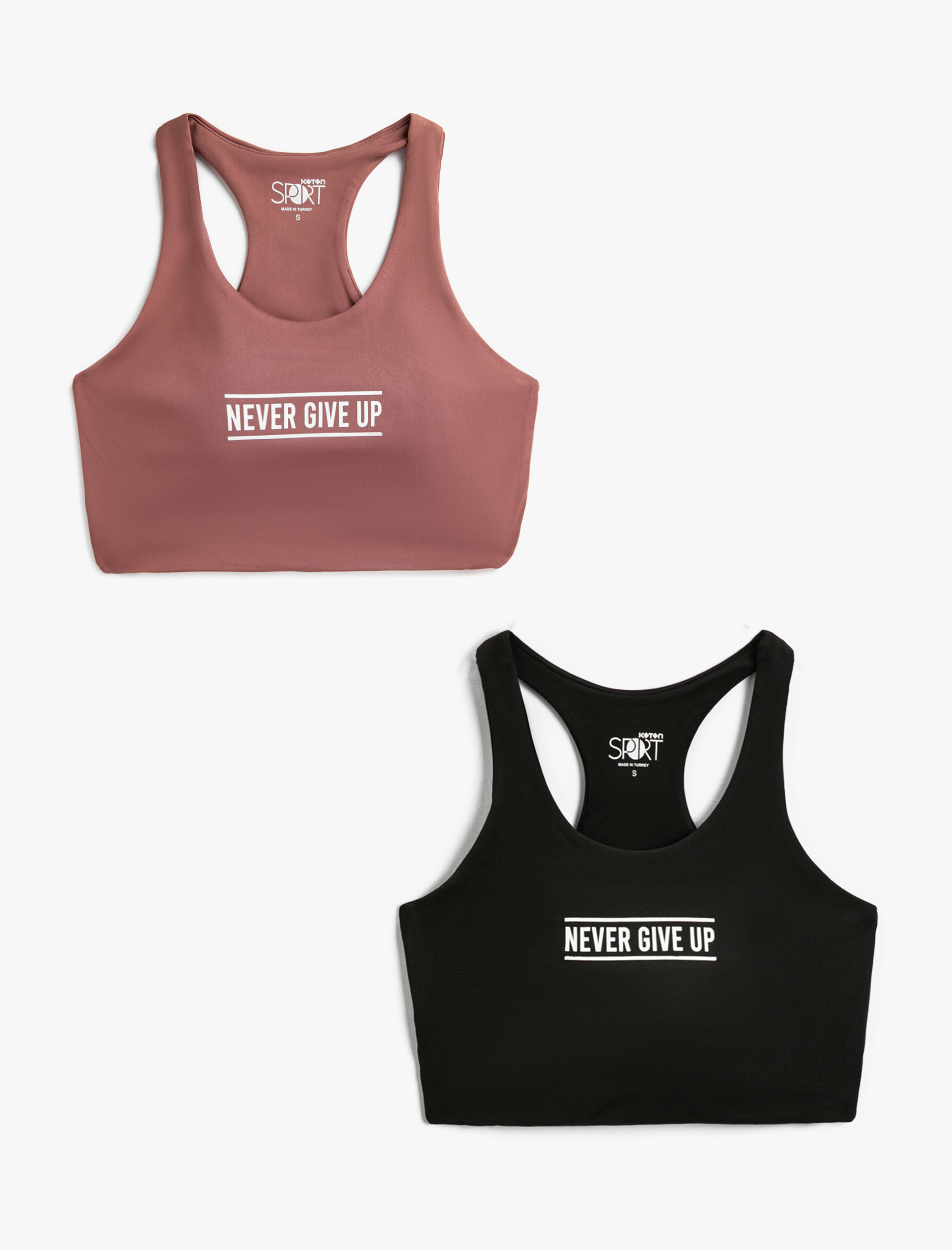   Sporcu Sütyeni Baskılı 2'li Paket