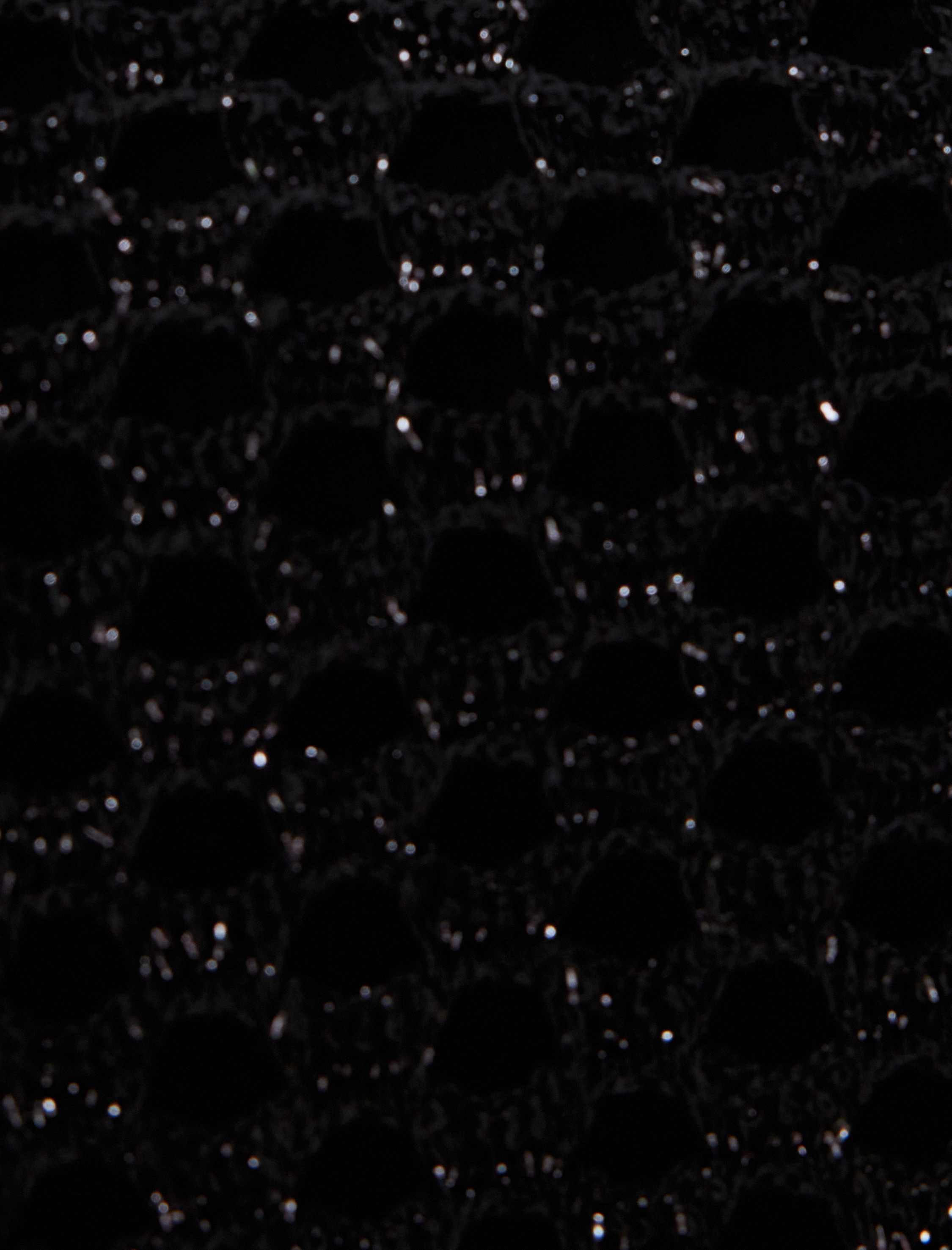   Crop Ajurlu Örme Tişört Uzun Kollu Bisiklet Yaka Sim Görünümlü