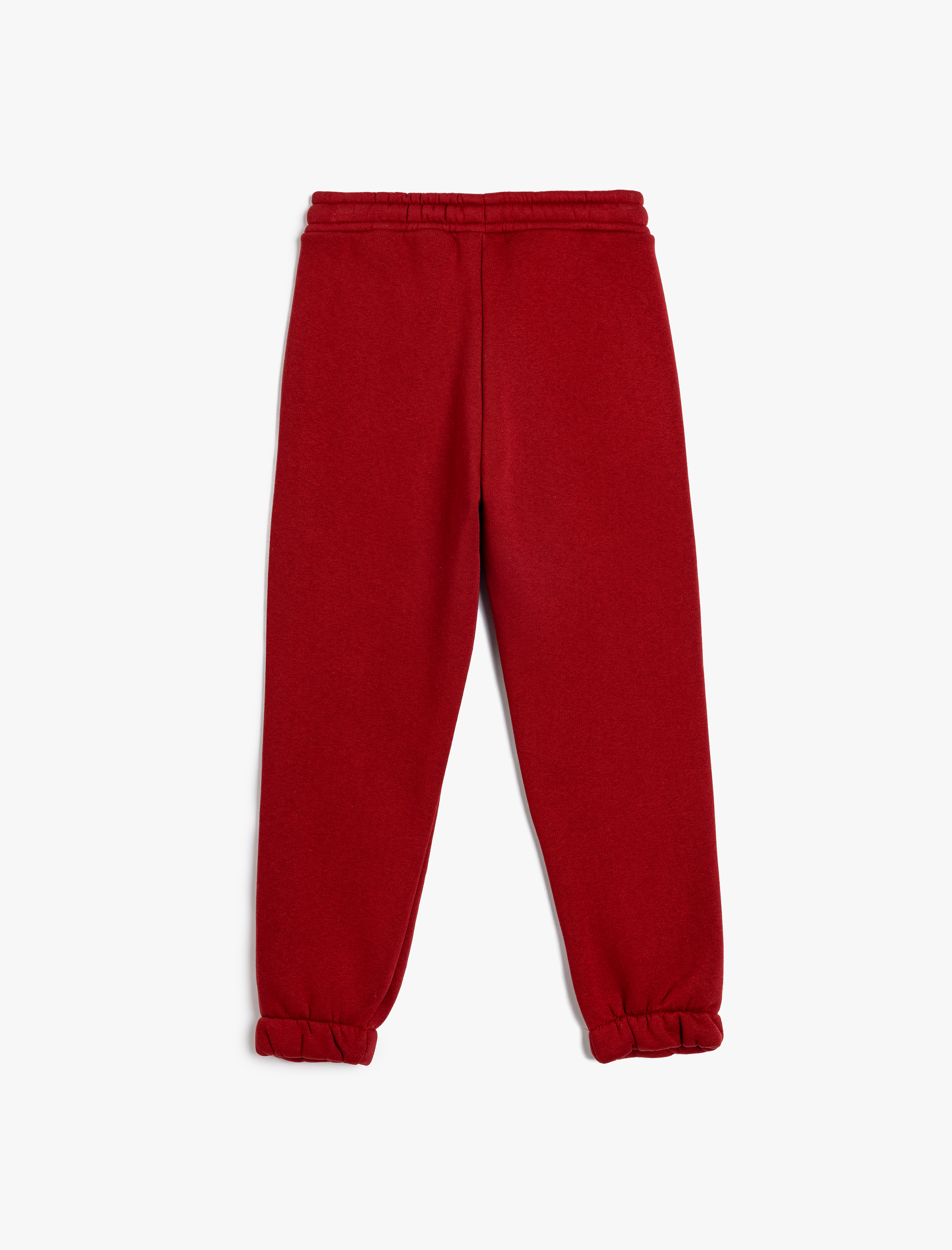  Erkek Çocuk Beli Bağlamalı Kolej Baskılı Şardonlu Basic Eşofman Altı