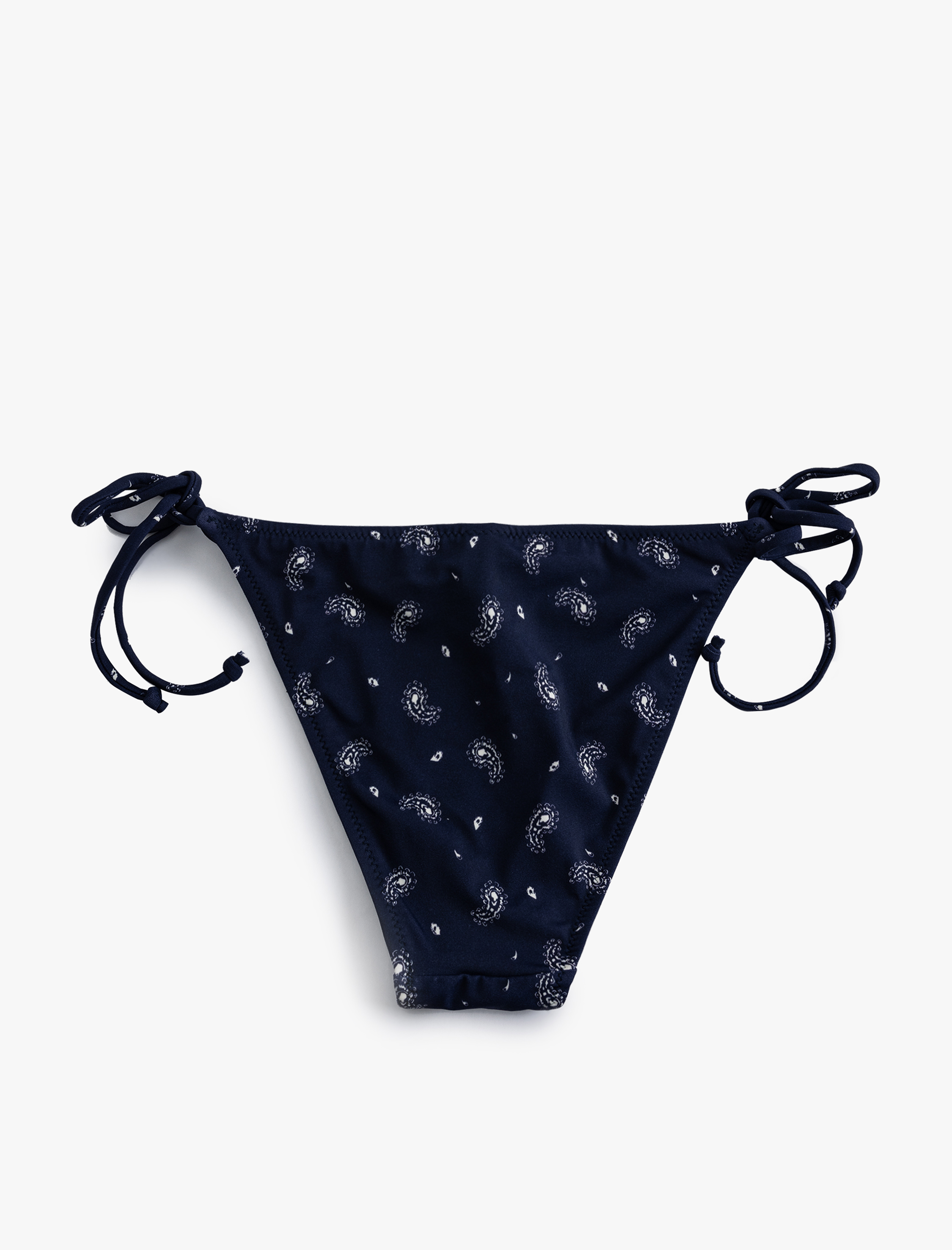   İpli Bikini Altı Şal Desenli