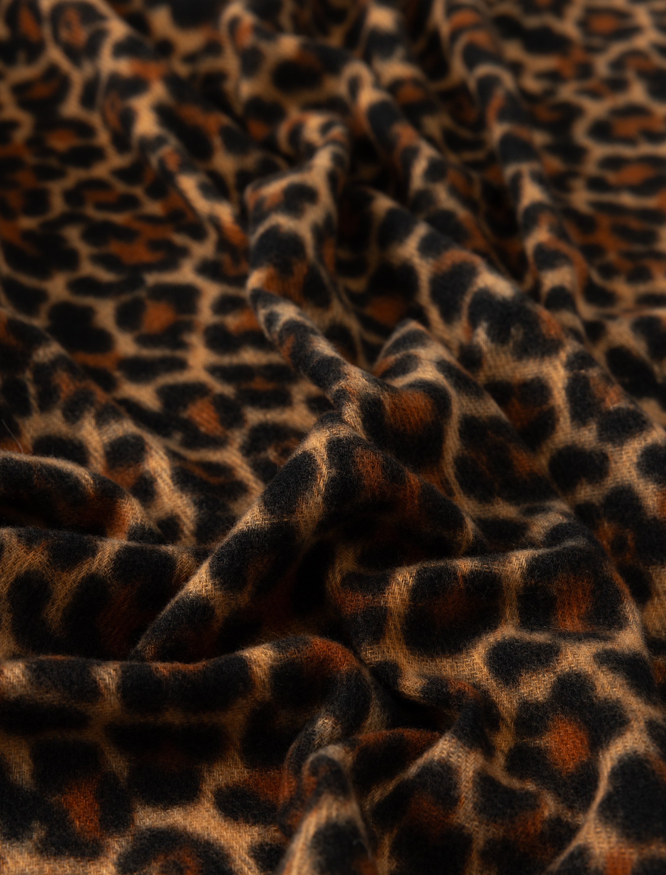  Kadın Uzun Atkı Desenli Şerit Detaylı Yumuşak Dokulu