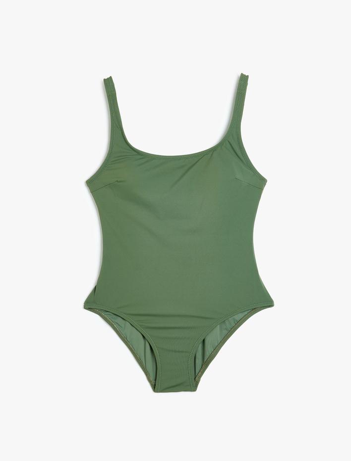  Basic Mayo U Yaka Slim Fit Astarlı Pedli