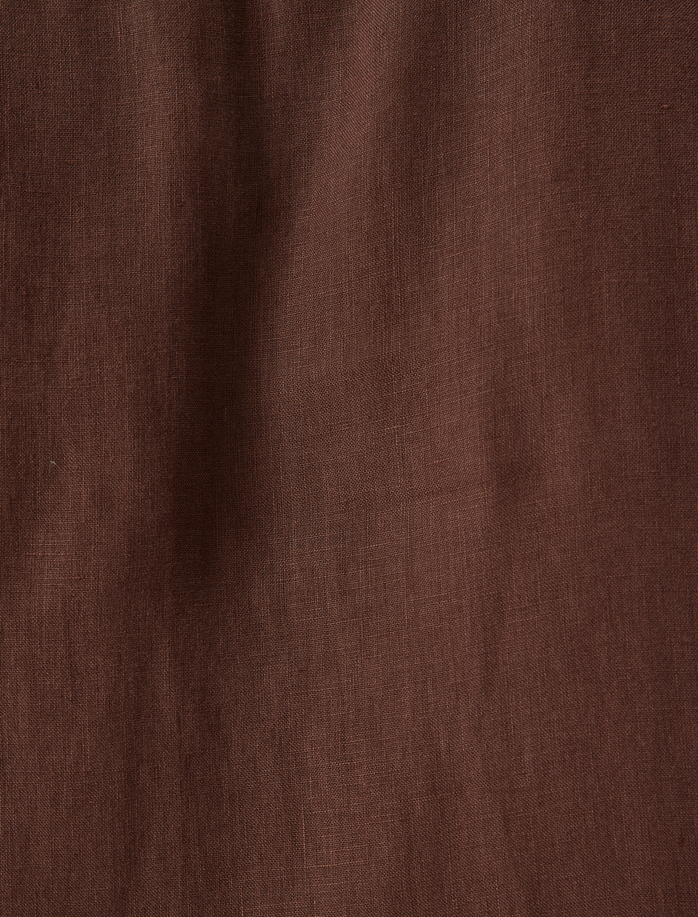   Keten Gömlek Uzun Kollu Düğmeli Yaka Detaylı Regular Fit